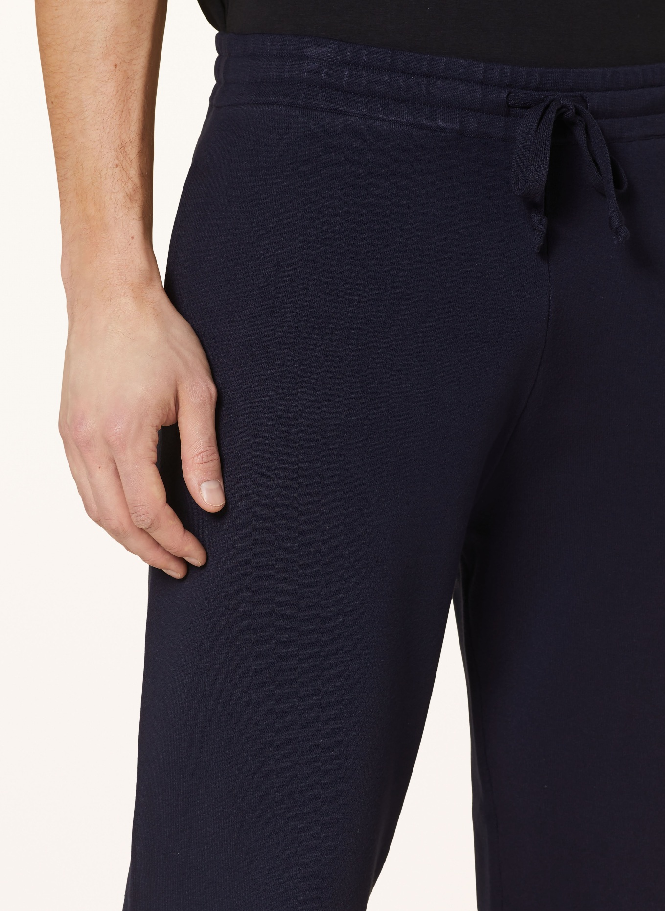 SANDRO Hose im Joggingstil: DUNKELBLAU