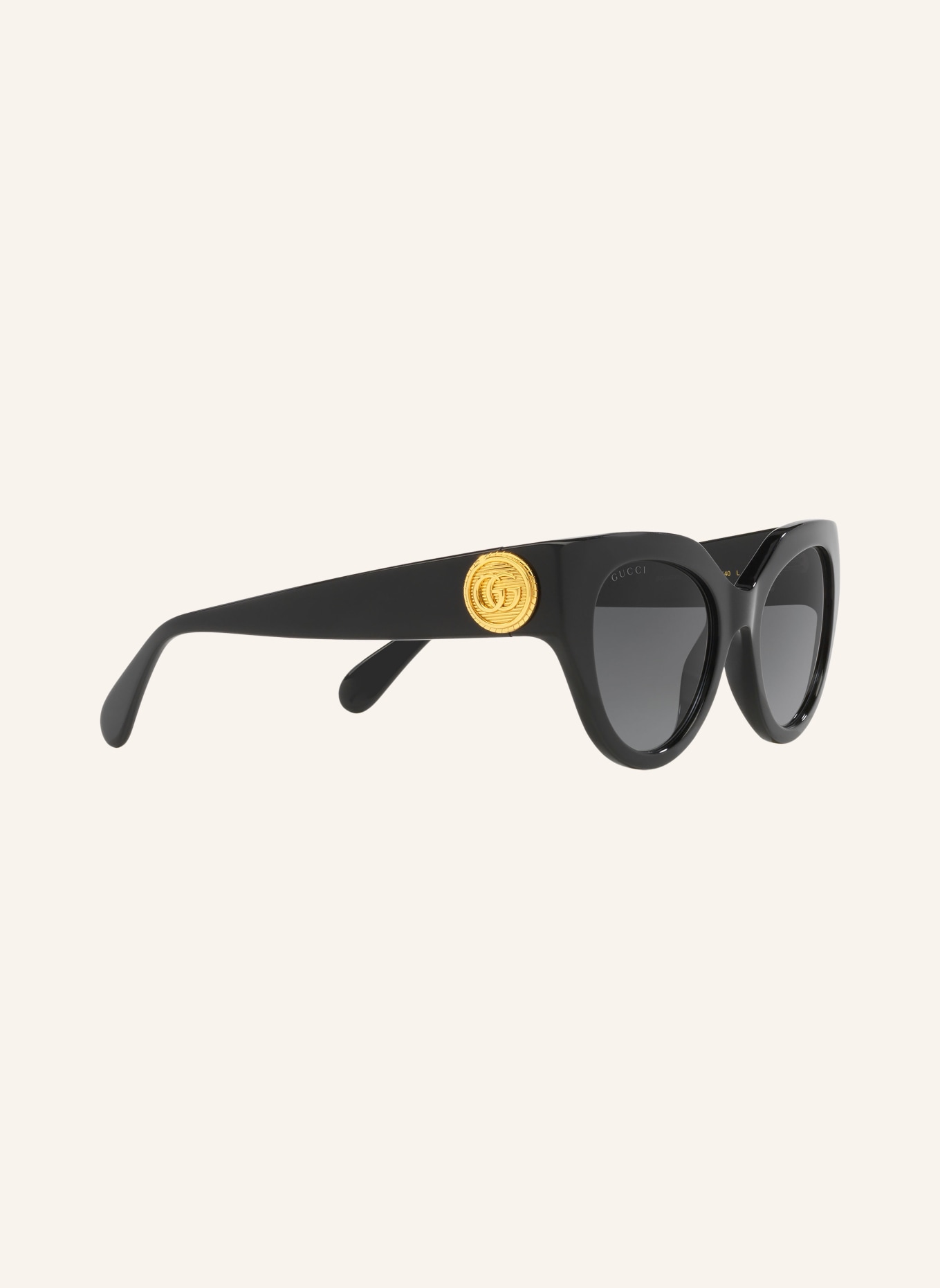 GUCCI Sunglasses GG1408S, Color: 1100L1 - BLACK/ GRAY GRADIENT (Image 3)