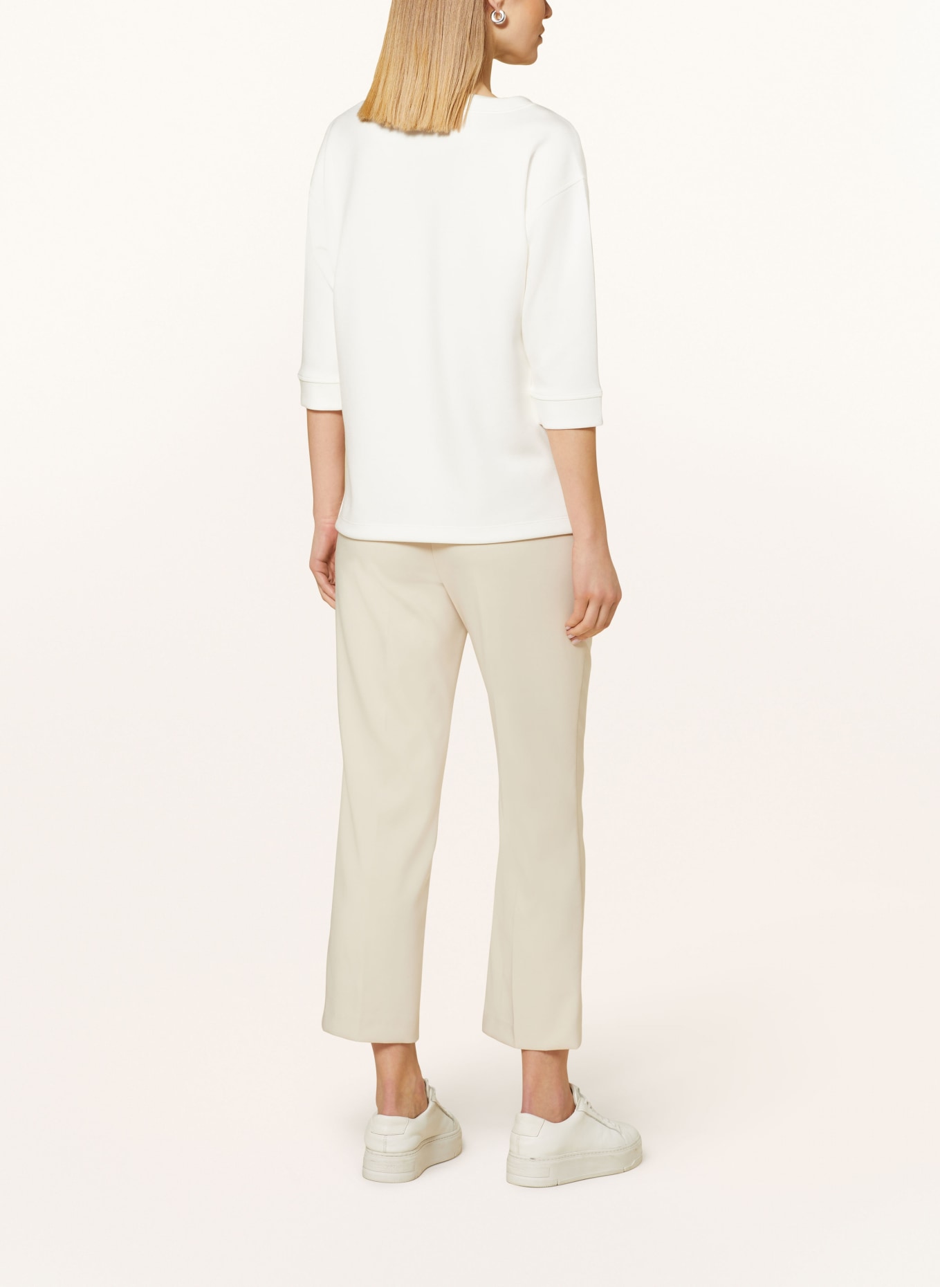 monari Shirt with 3/4 sleeves, Color: CREAM (Image 3)