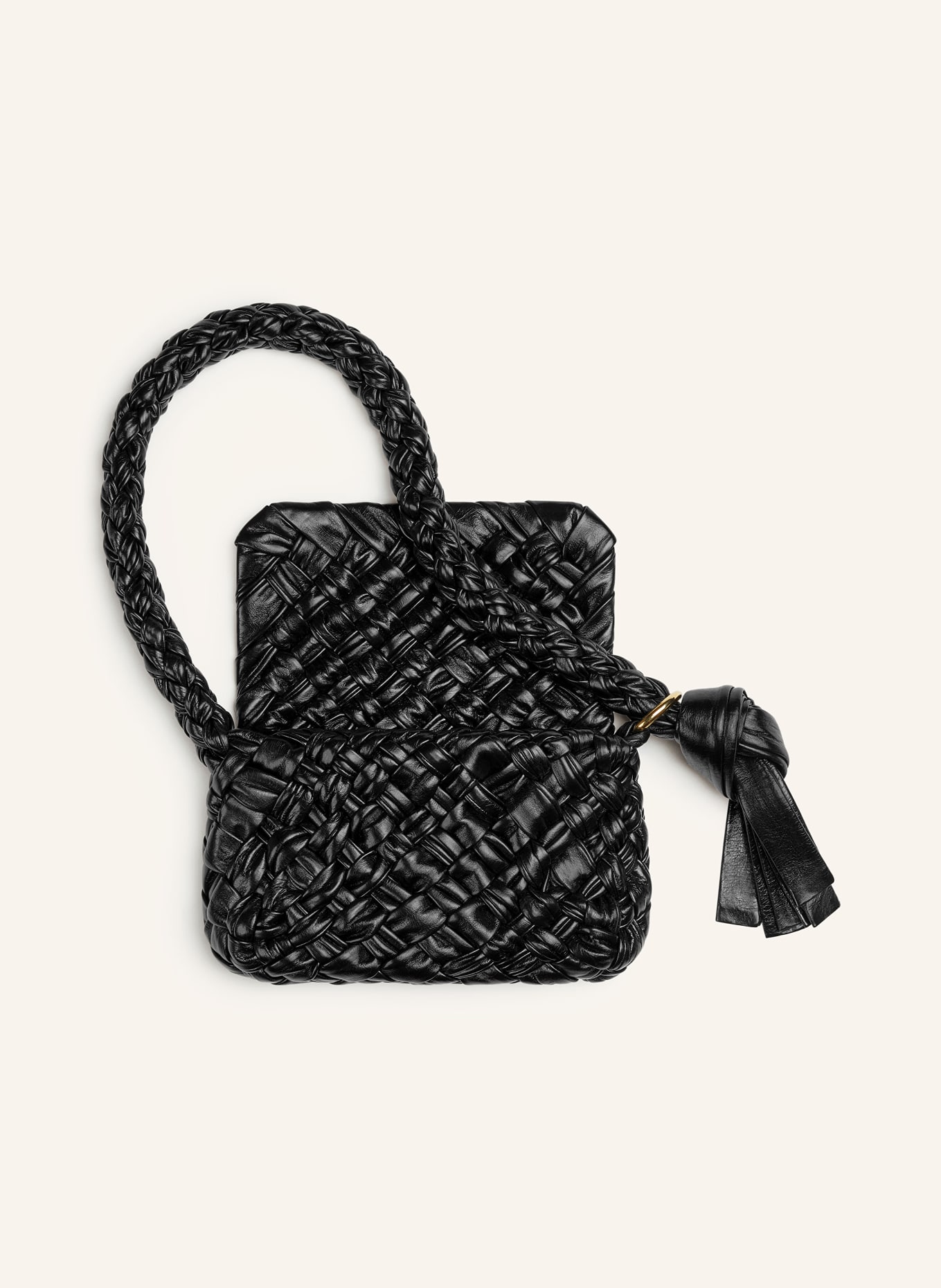 BOTTEGA VENETA Handtasche KALIMERO CITTÀ, Farbe: 1019 BLACK -BLACK (Bild 3)