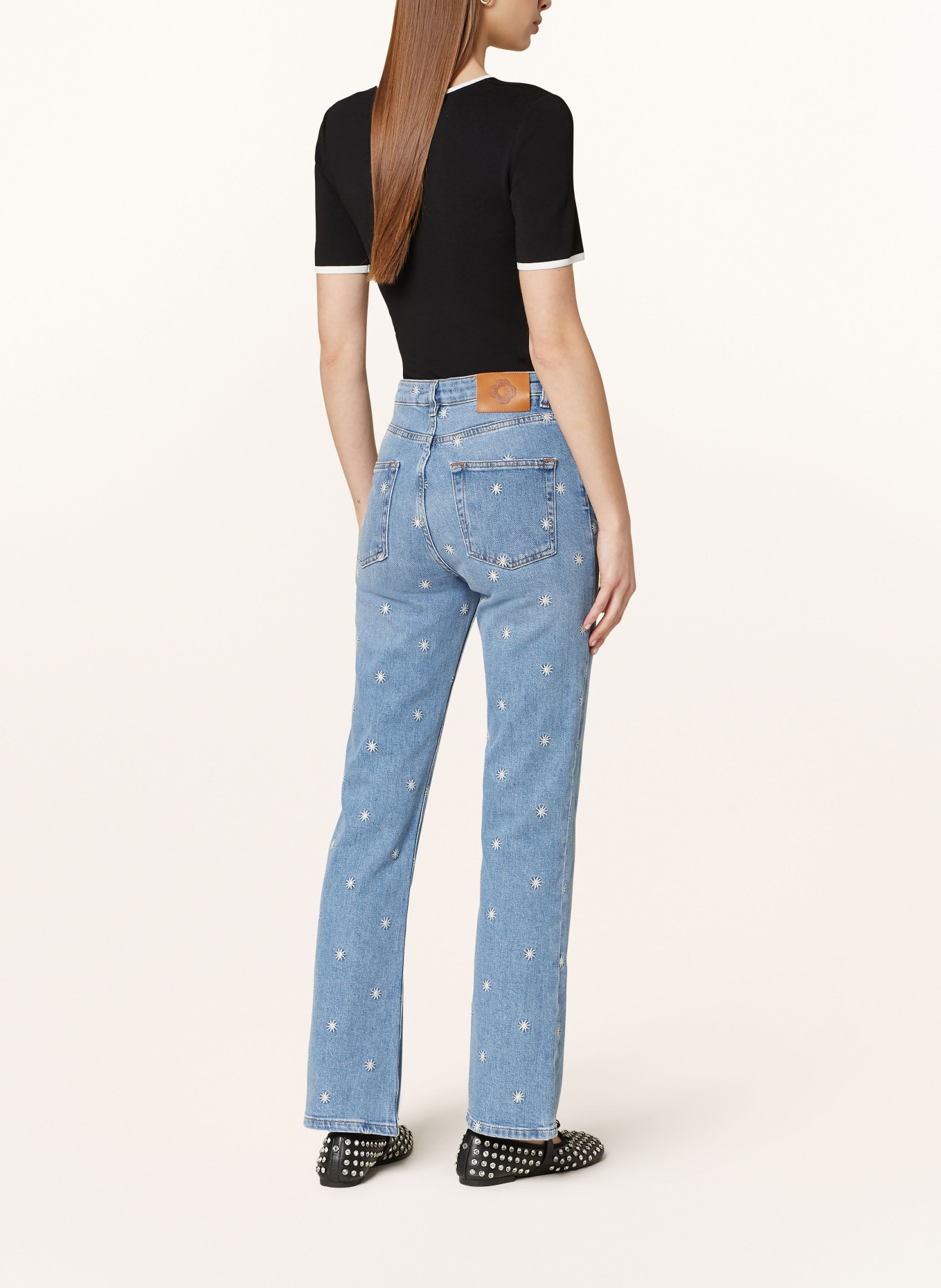 maje Straight Jeans, Farbe: BLAU (Bild 3)