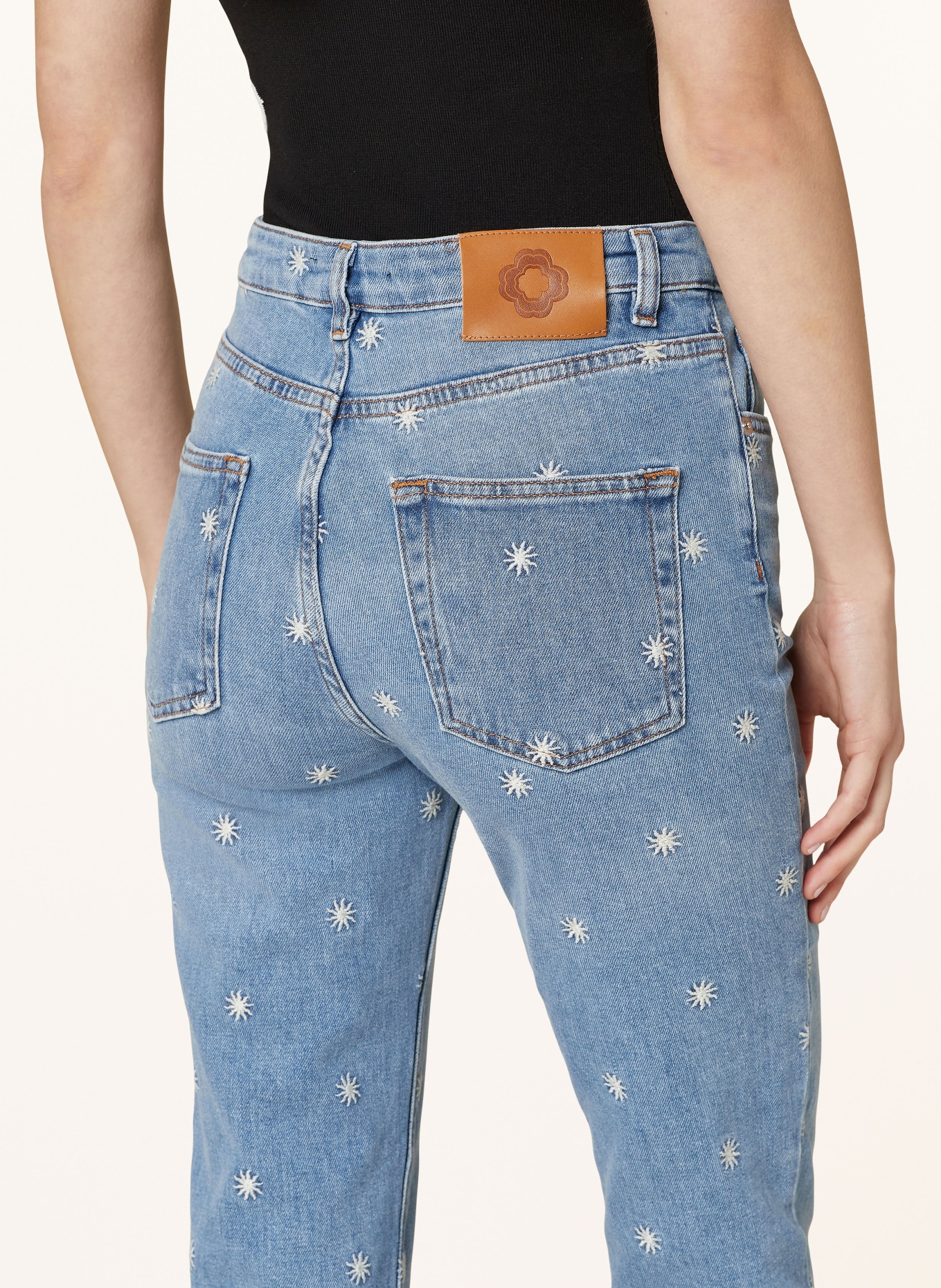 maje Straight Jeans, Farbe: BLAU (Bild 5)