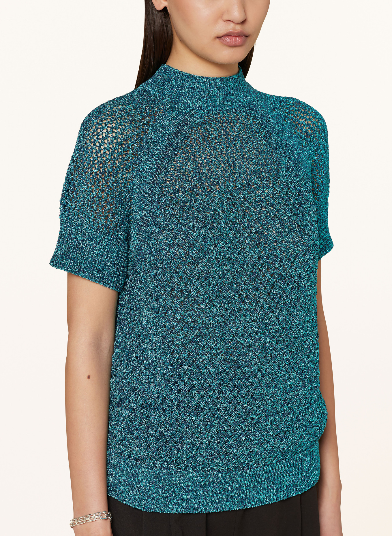 TED BAKER Knit shirt MATILDR, Color: TEAL (Image 4)