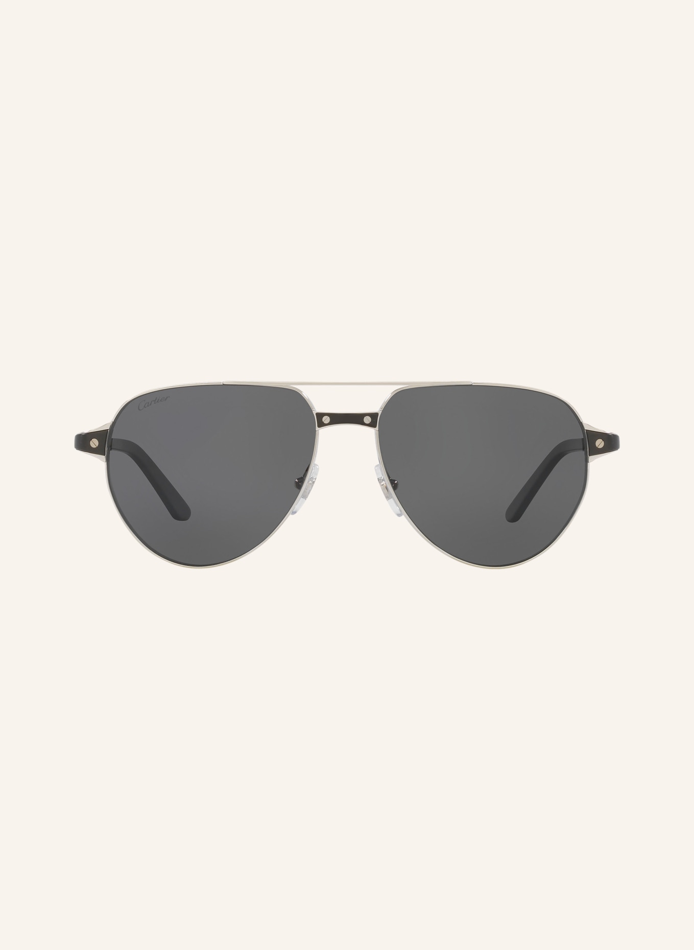 Cartier Sunglasses CT0425S, Color: 4240L1 - SILVER GRAY (Image 2)