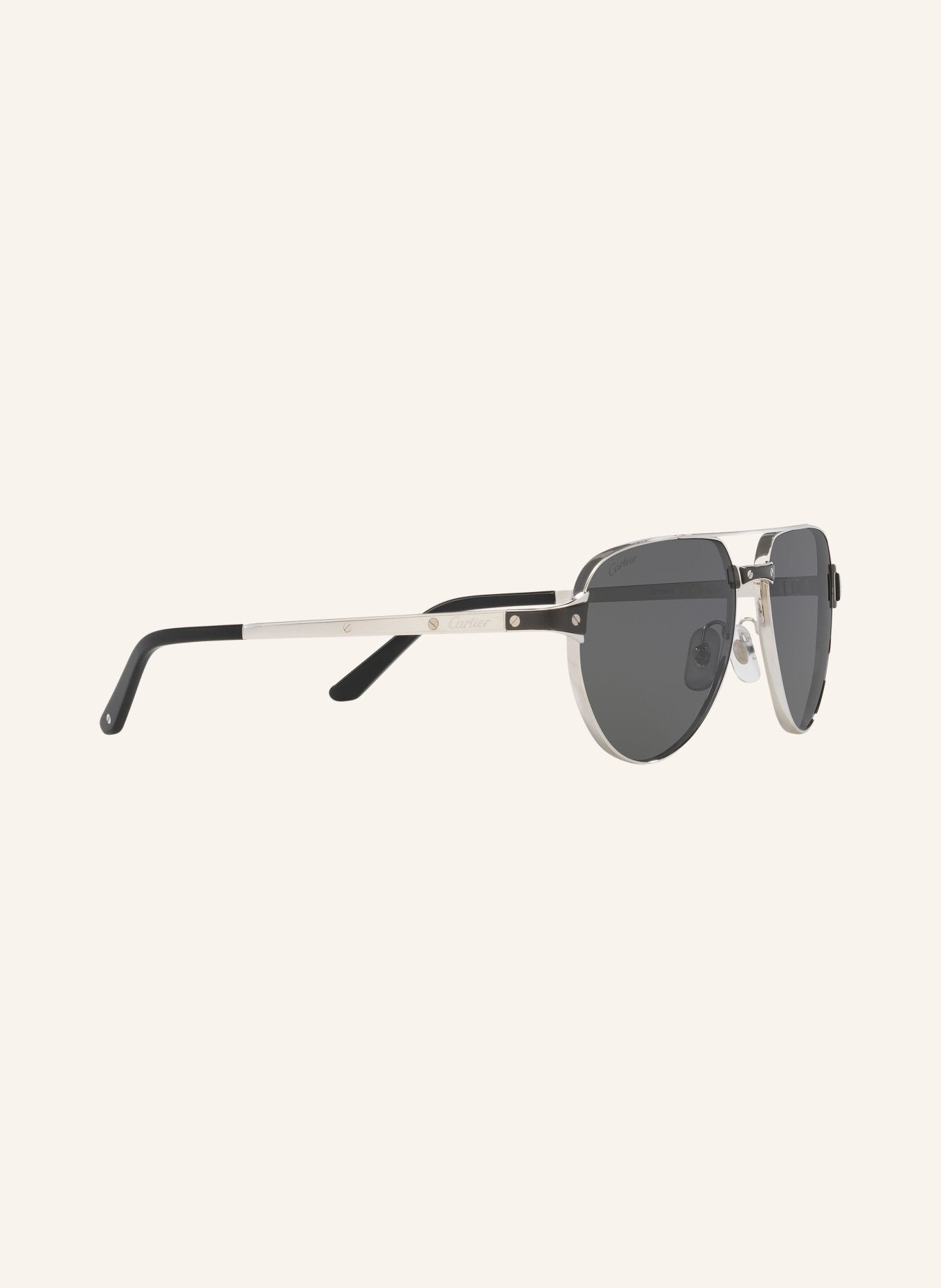 Cartier Sunglasses CT0425S, Color: 4240L1 - SILVER GRAY (Image 3)