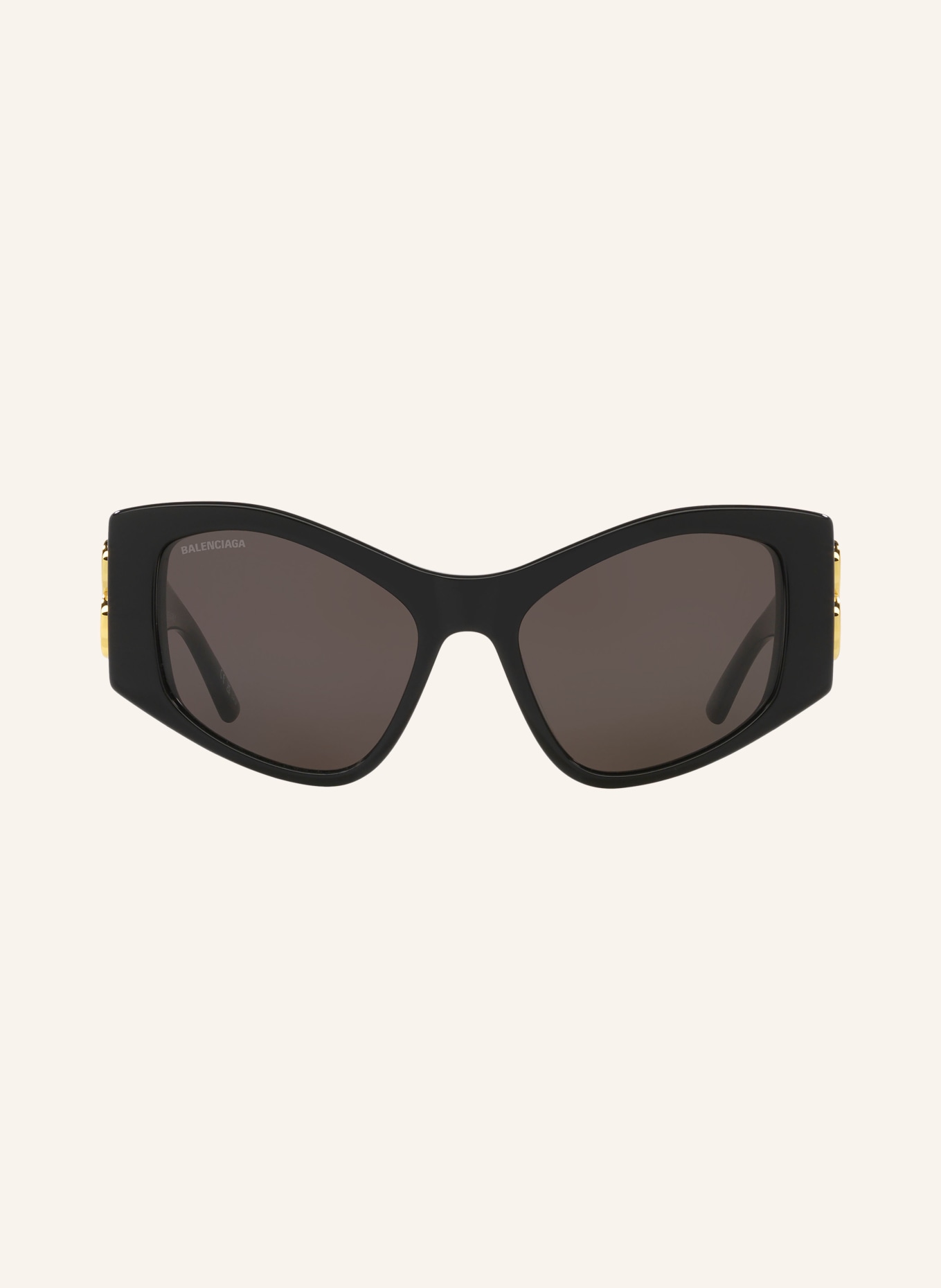 BALENCIAGA Sunglasses BB0287S, Color: 1100L1 - BLACK/ GRAY (Image 2)