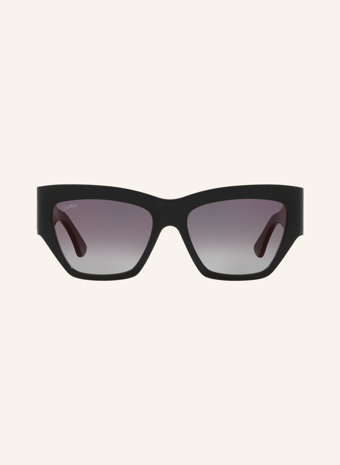 Cartier Sunglasses CT0435S, Color: 1100L1 - BLACK/ GRAY GRADIENT (Image 2)