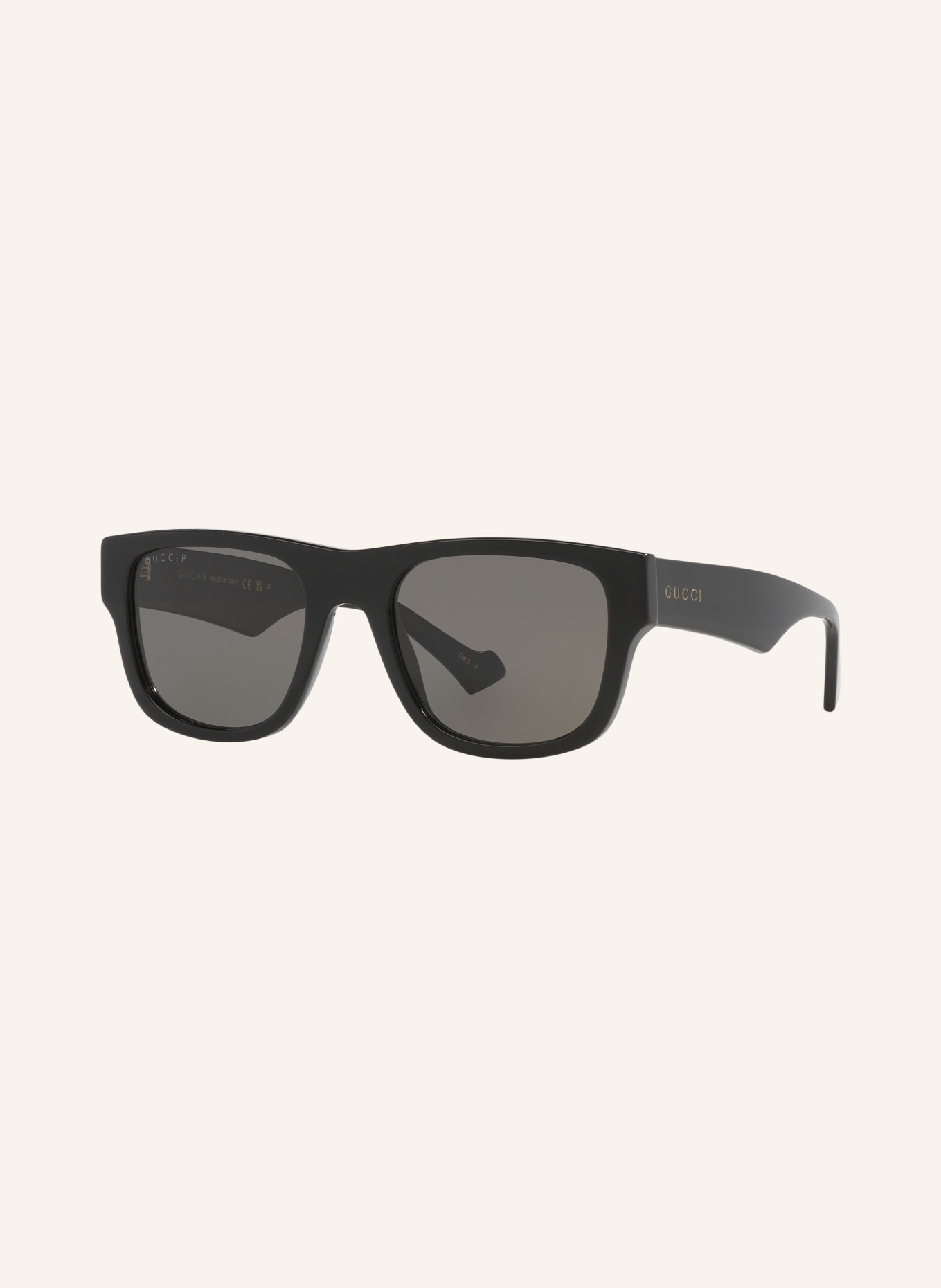 GUCCI Sunglasses GG1427S, Color: 1330L1 - BLACK/GRAY POLARIZED (Image 1)
