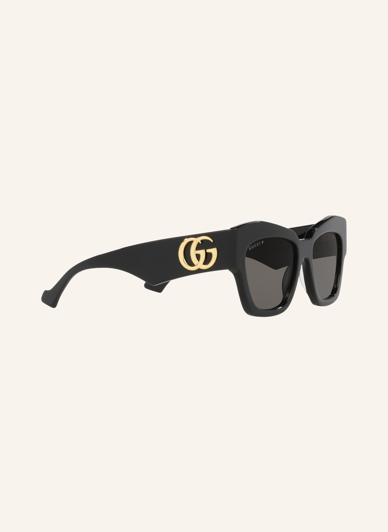 GUCCI Sunglasses GG1422S, Color: 1330L1 - BLACK/GRAY POLARIZED (Image 3)