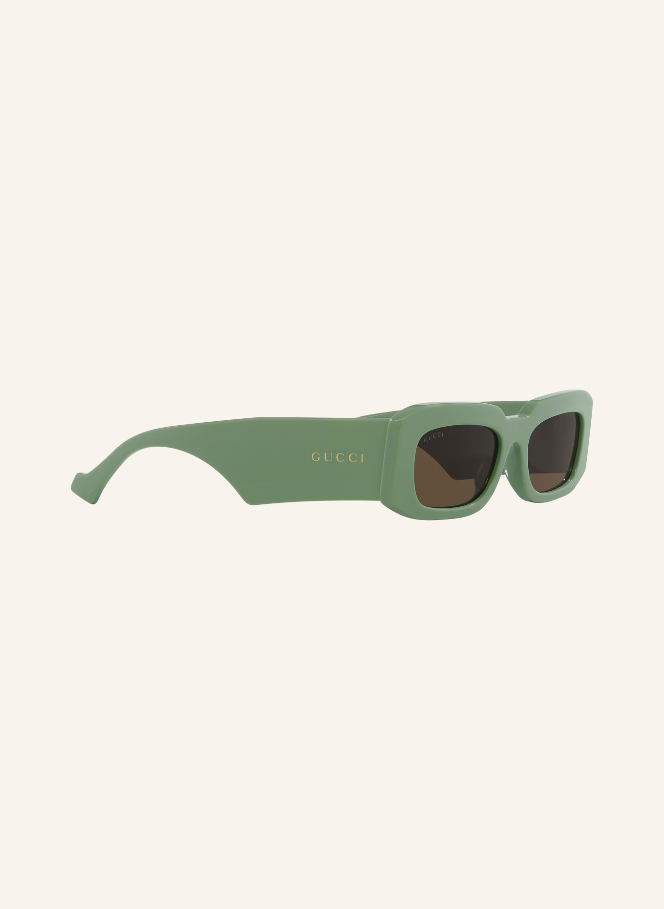 GUCCI Sunglasses GG1426S, Color: 2500D1 - LIGHT GREEN/ BROWN (Image 3)