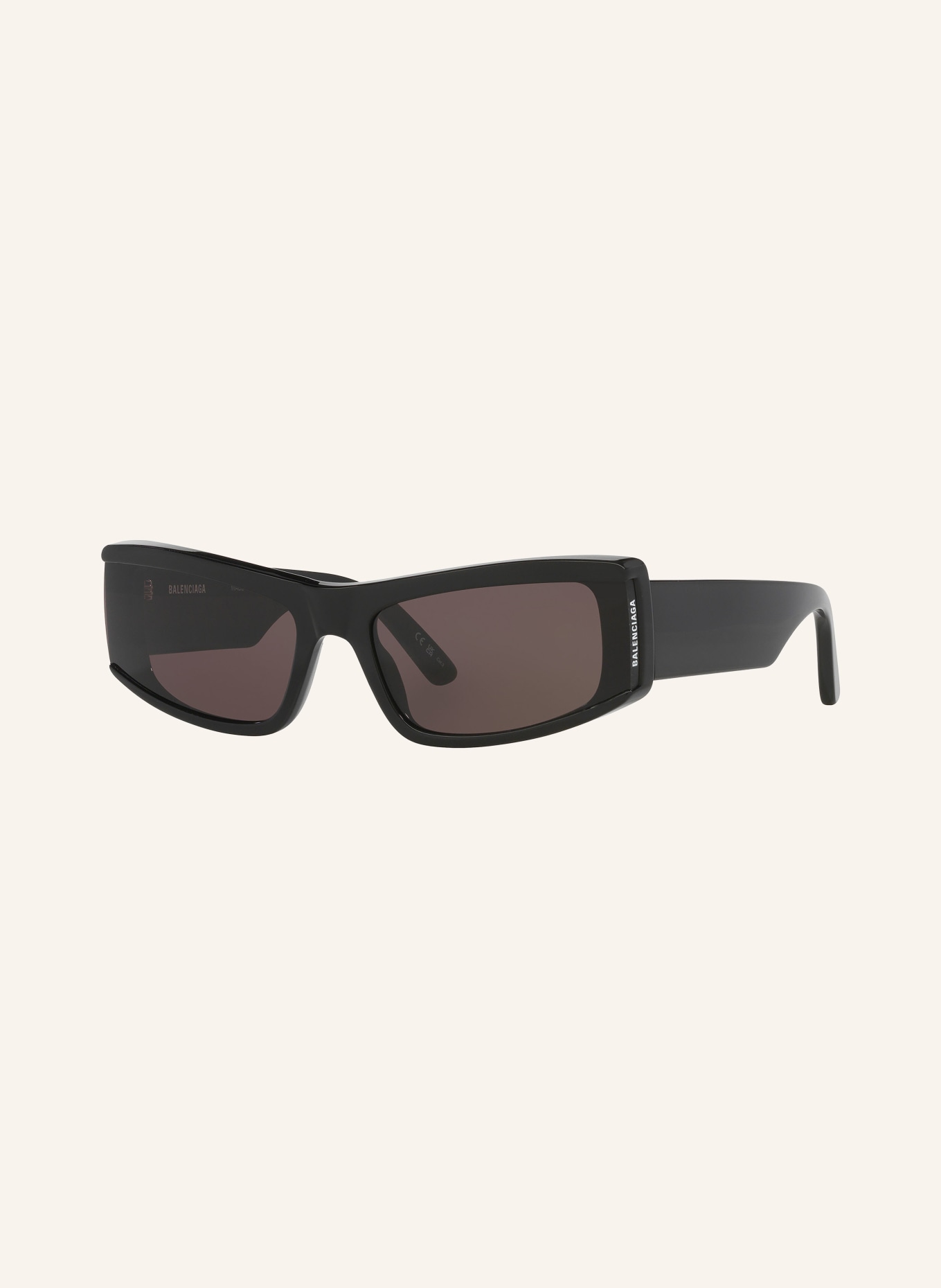 BALENCIAGA Sunglasses BB0301S, Color: 1100L1 - BLACK/ GRAY (Image 1)
