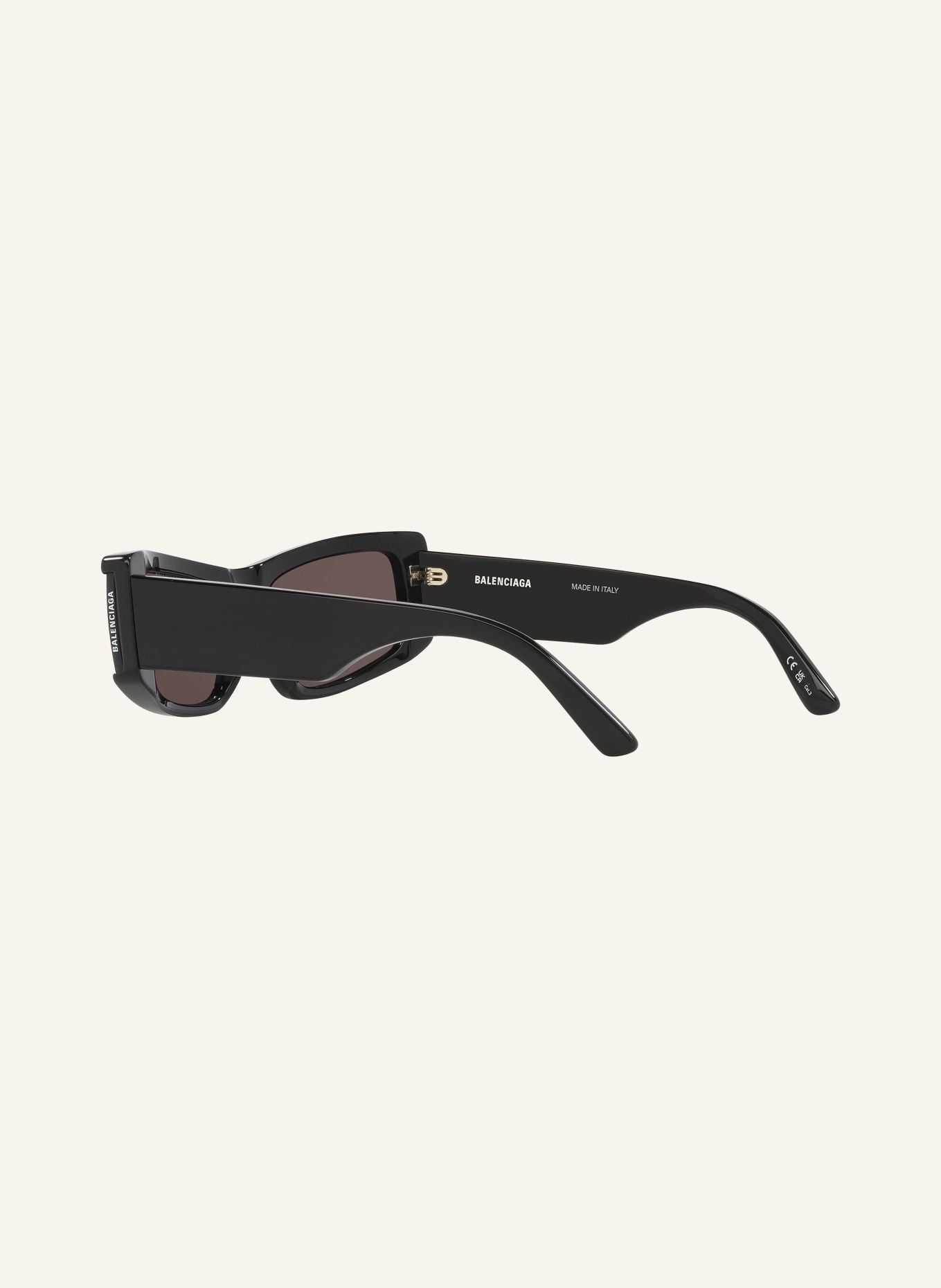 BALENCIAGA Sunglasses BB0301S, Color: 1100L1 - BLACK/ GRAY (Image 4)