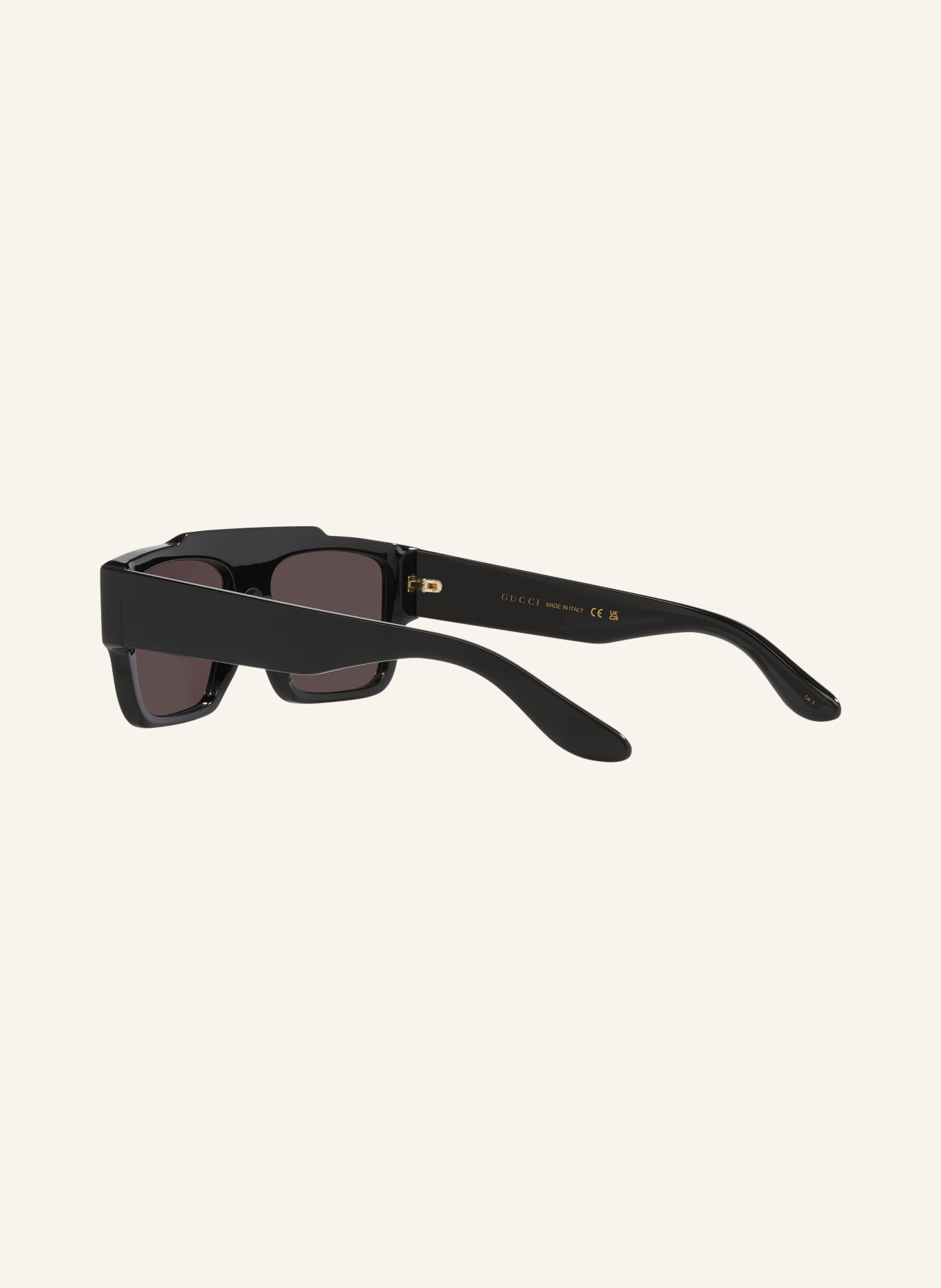 GUCCI Sunglasses GG1460S, Color: 1100L1 - BLACK/ GRAY (Image 4)