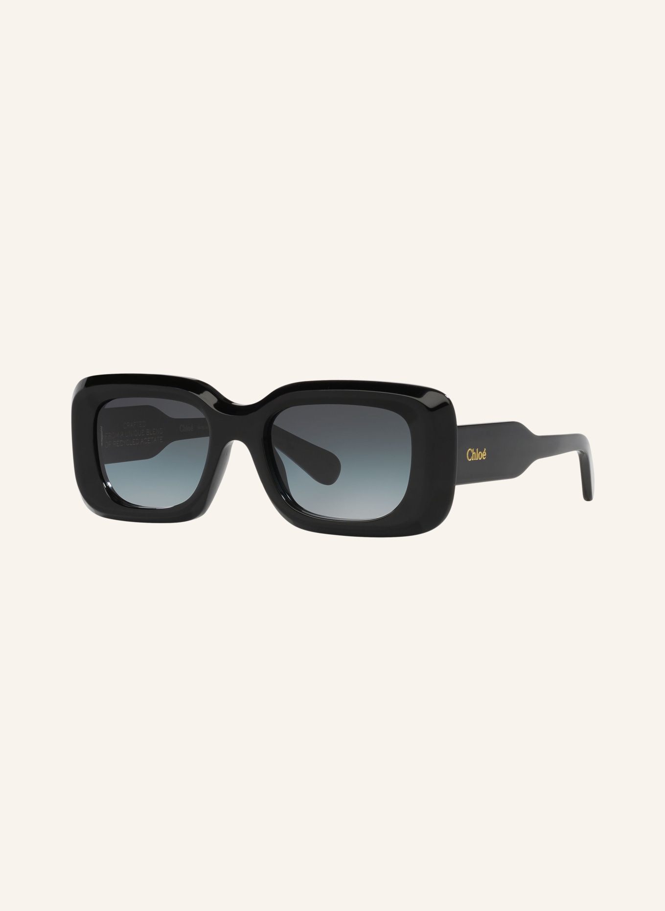 Chloé Sunglasses CH0188S, Color: 1100L1 - BLACK/ GRAY (Image 1)