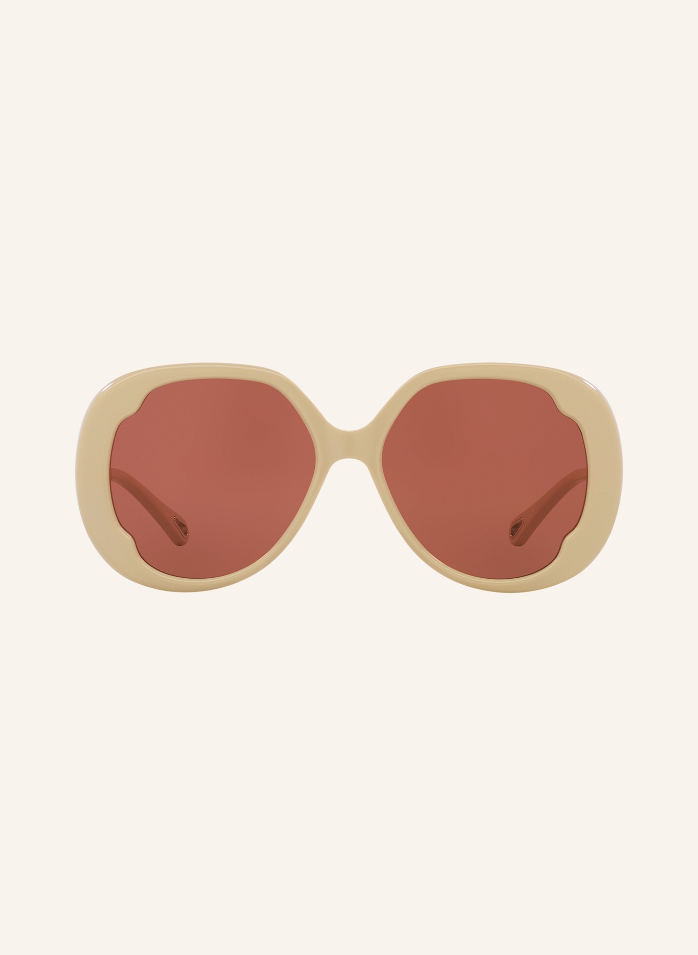 Chloé Sunglasses CH0195S, Color: 3100D1 - LIGHT BROWN/ BROWN (Image 2)