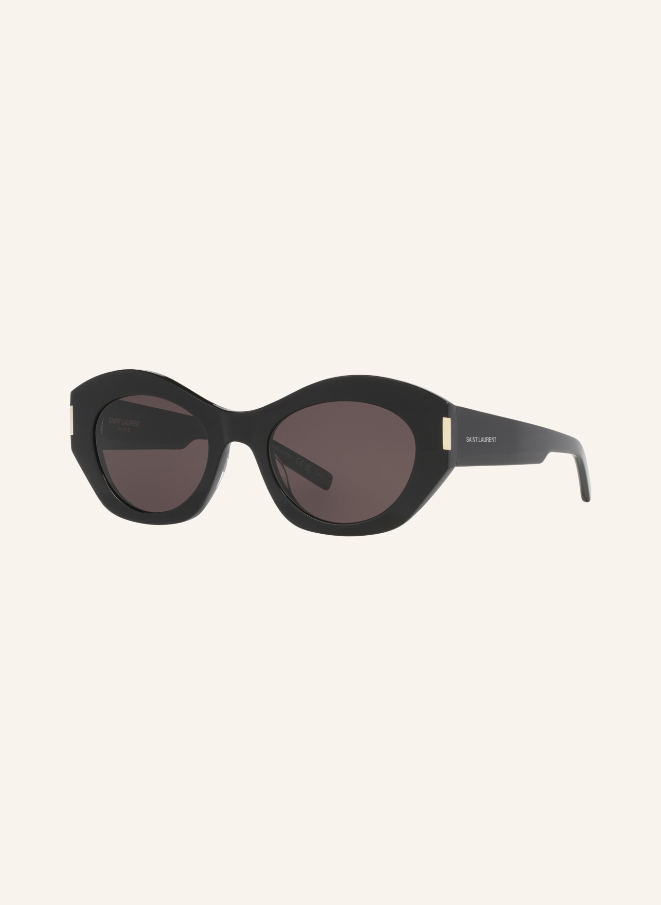 SAINT LAURENT Sunglasses SL 639, Color: 1100A1 - BLACK/GRAY (Image 1)