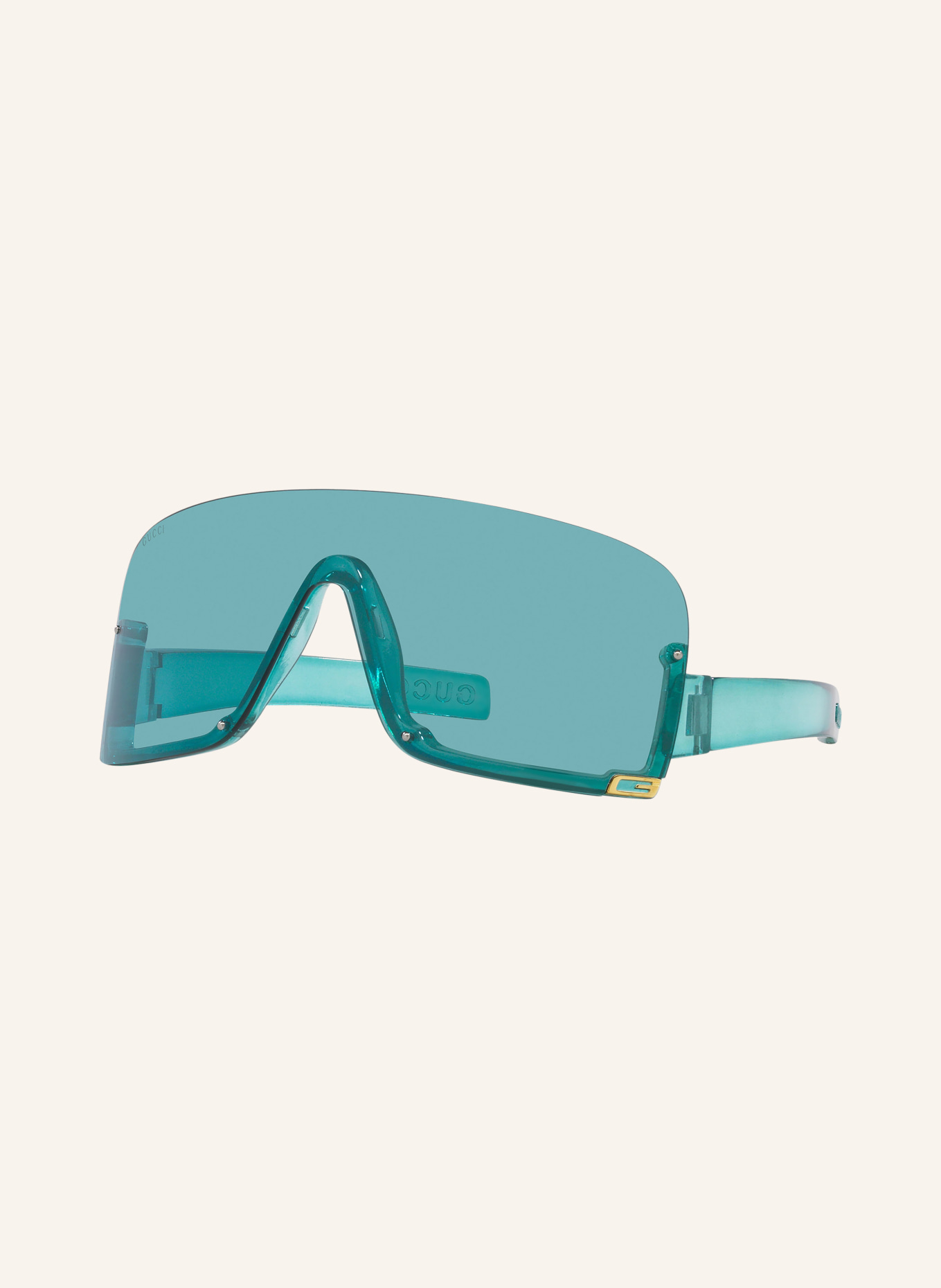 GUCCI Sunglasses GC002162, Color: 1550J1 - BLUE/ GREEN (Image 1)