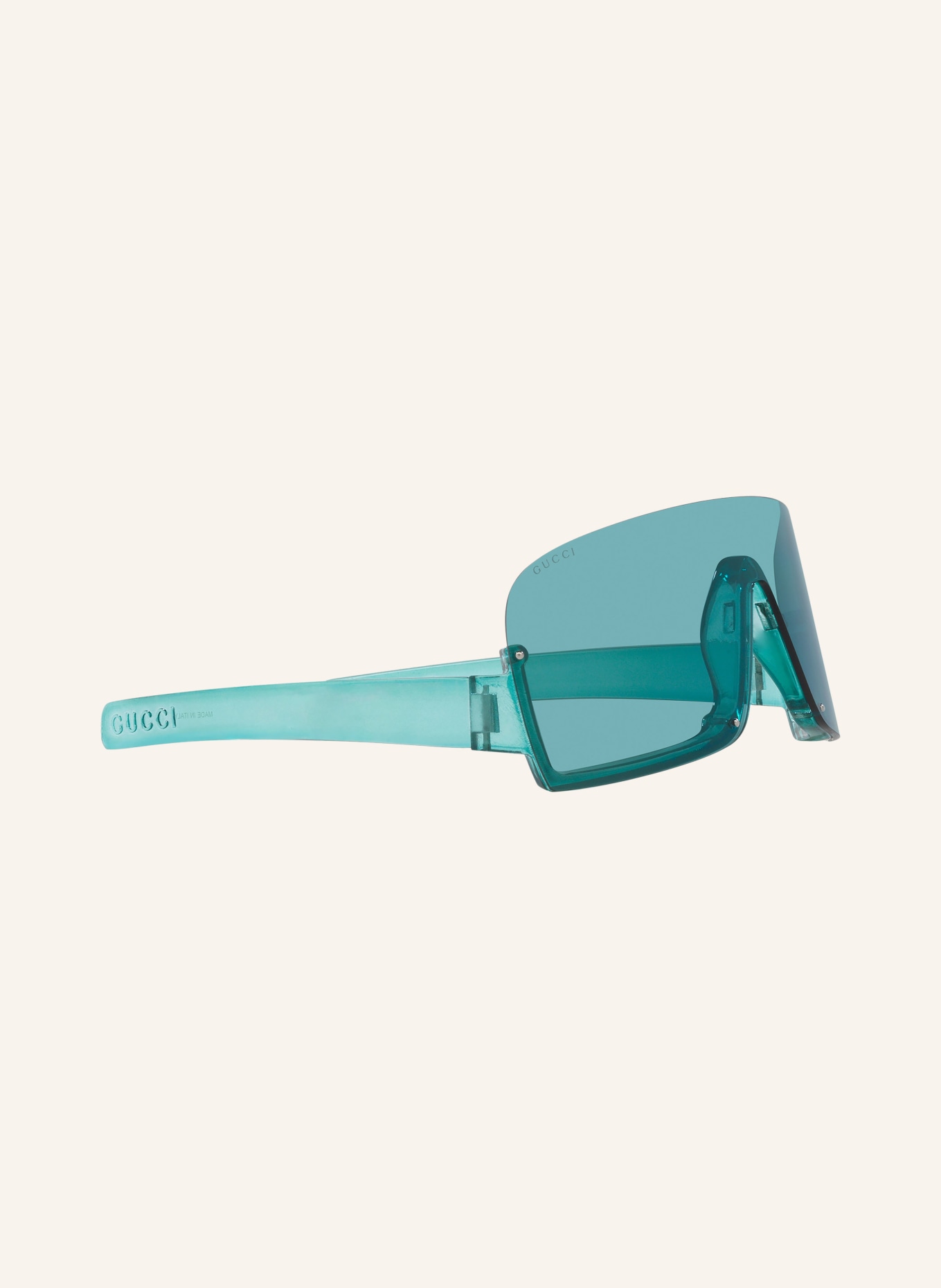 GUCCI Sunglasses GC002162, Color: 1550J1 - BLUE/ GREEN (Image 3)