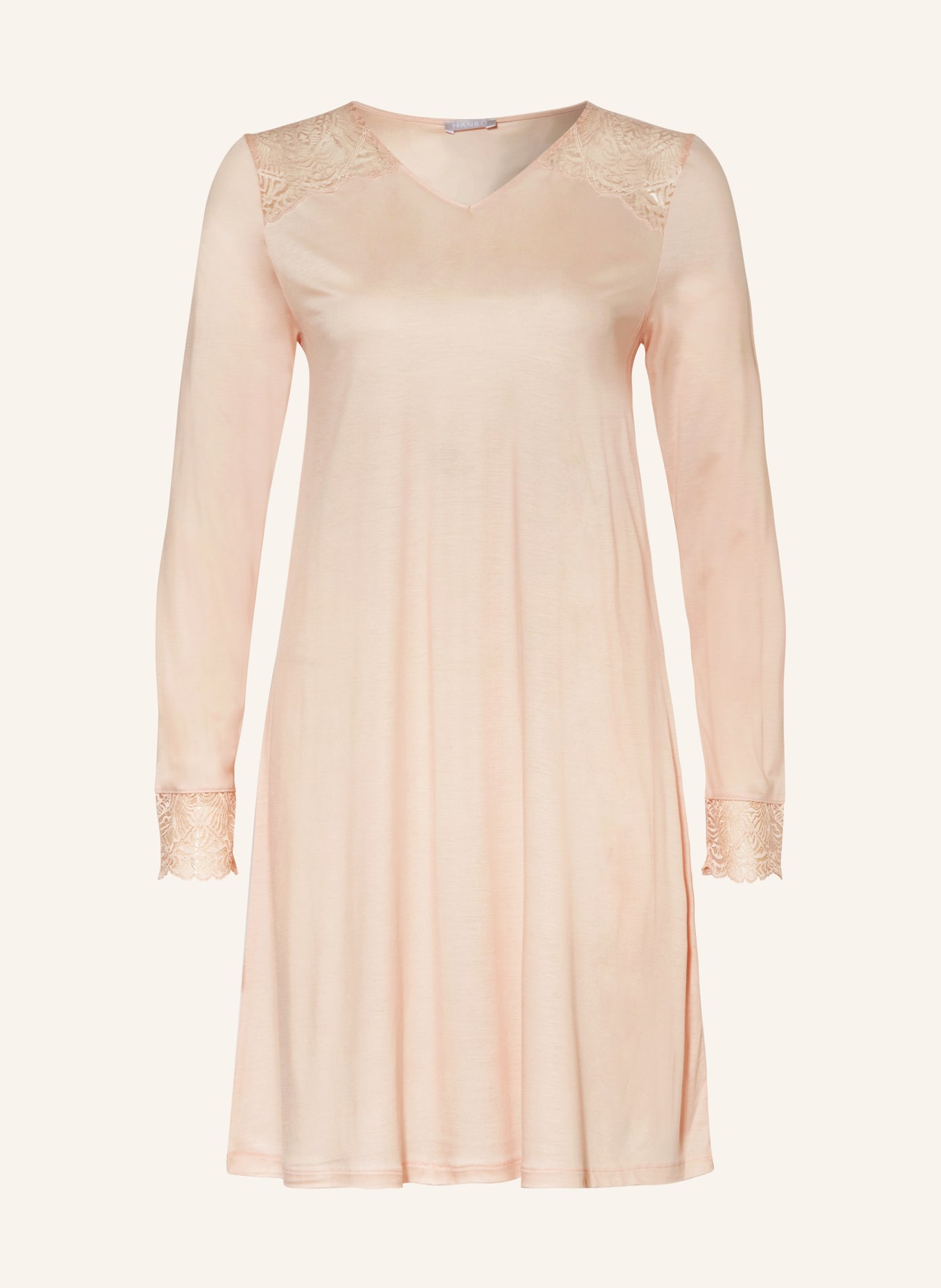HANRO Nightgown JOSEPHINE, Color: LIGHT ORANGE (Image 1)