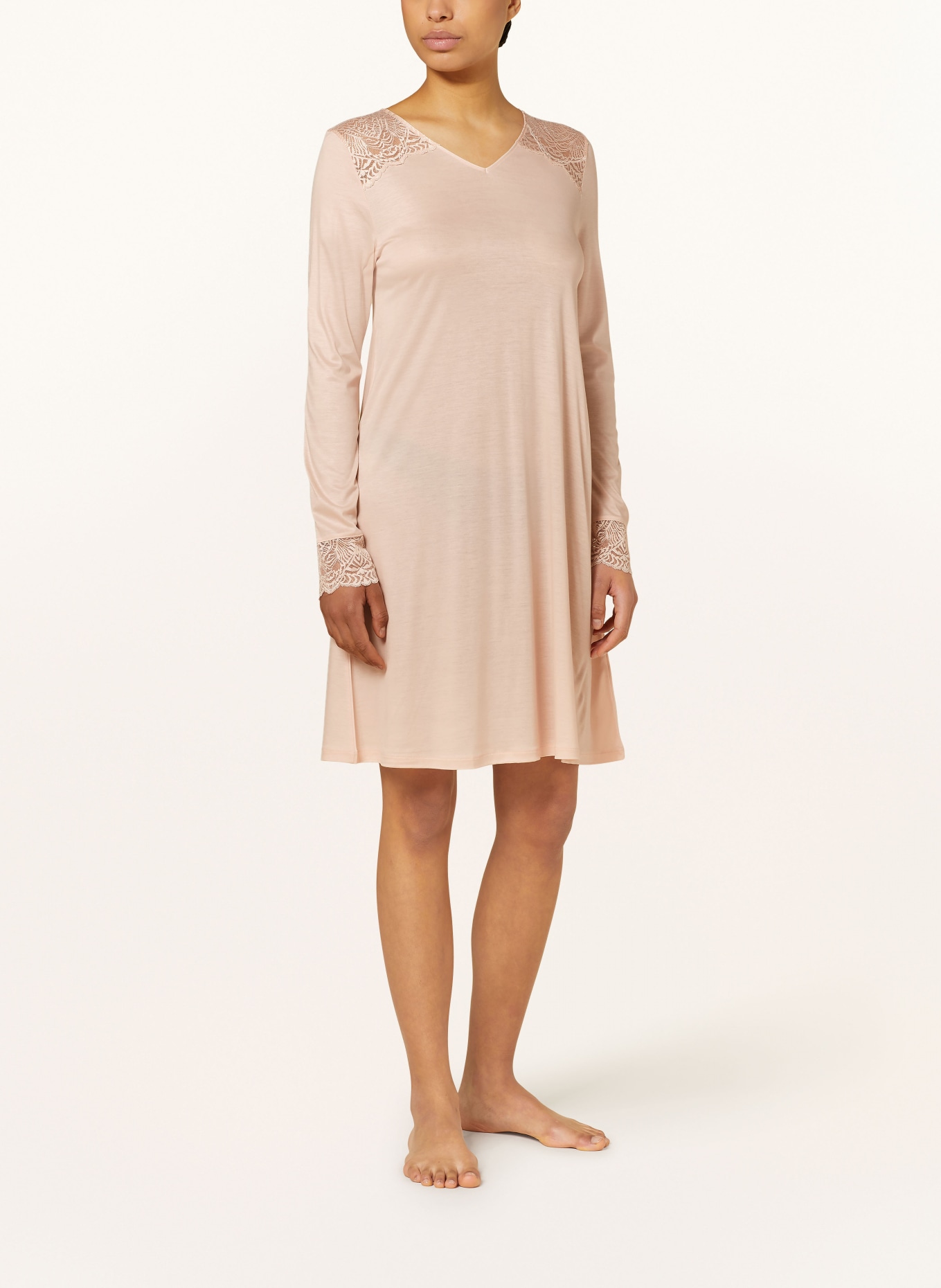 HANRO Nightgown JOSEPHINE, Color: LIGHT ORANGE (Image 2)