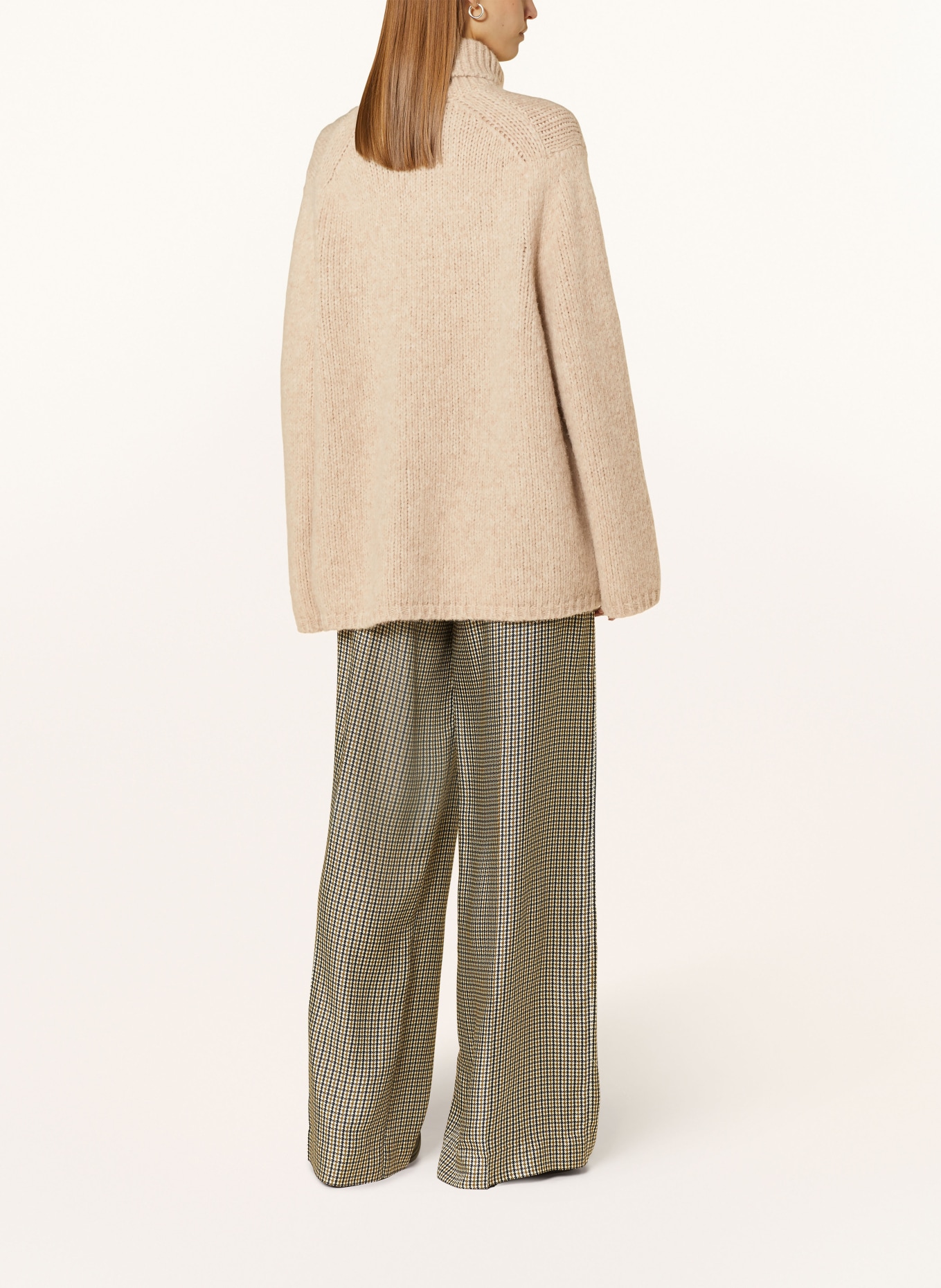 DOROTHEE SCHUMACHER Turtleneck sweater SOFT HAPPINESS in alpaca, Color: BEIGE (Image 3)
