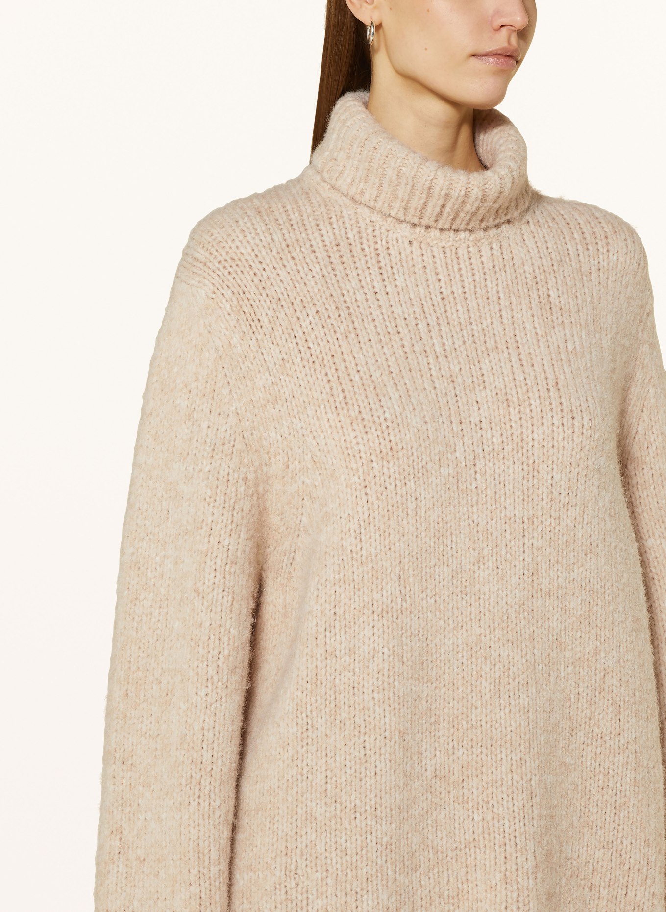DOROTHEE SCHUMACHER Turtleneck sweater SOFT HAPPINESS in alpaca, Color: BEIGE (Image 4)