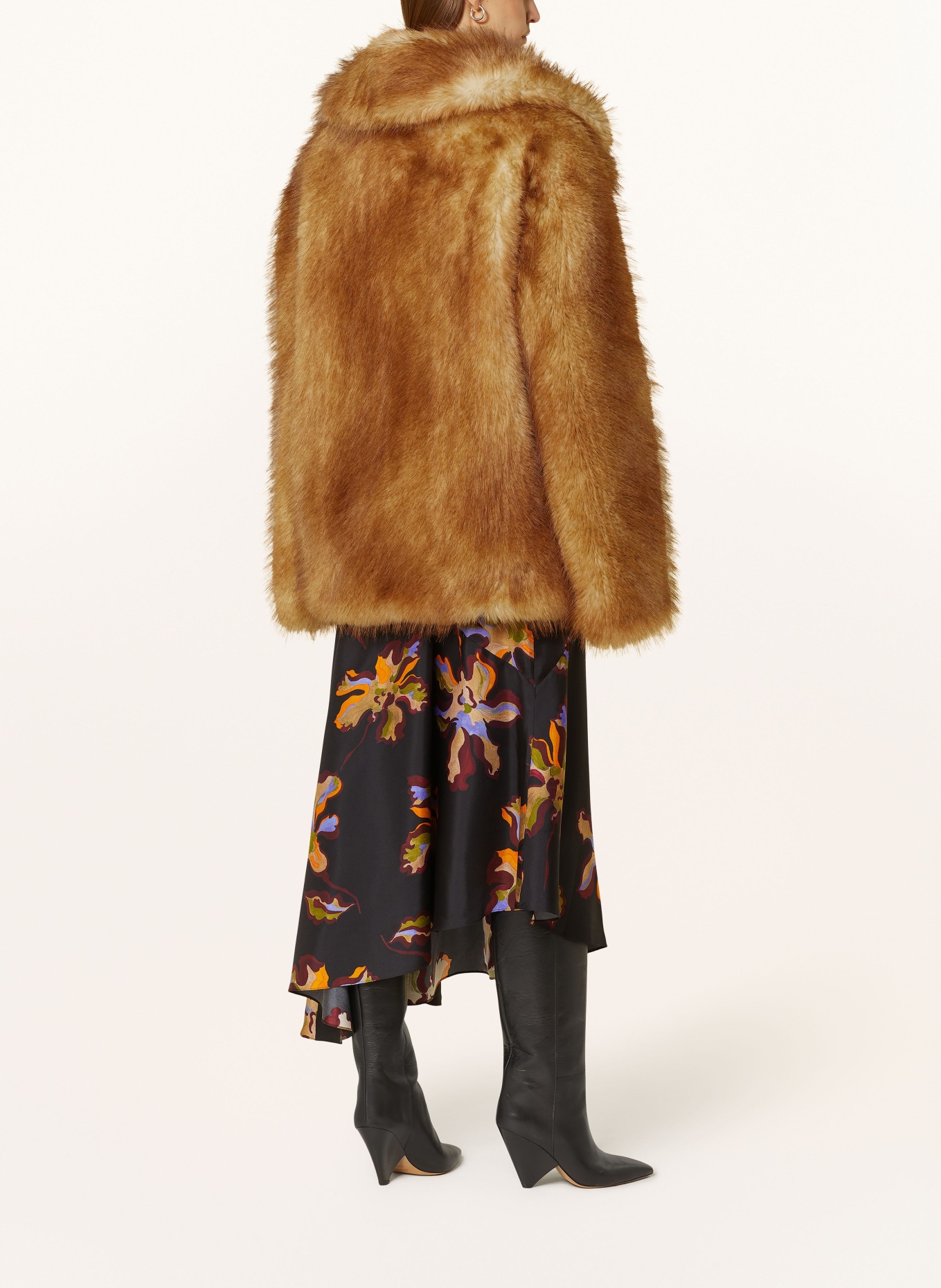 DOROTHEE SCHUMACHER Kurtka ze sztucznego futra URBAN JUNGLE, Kolor: BRĄZOWY (Obrazek 3)