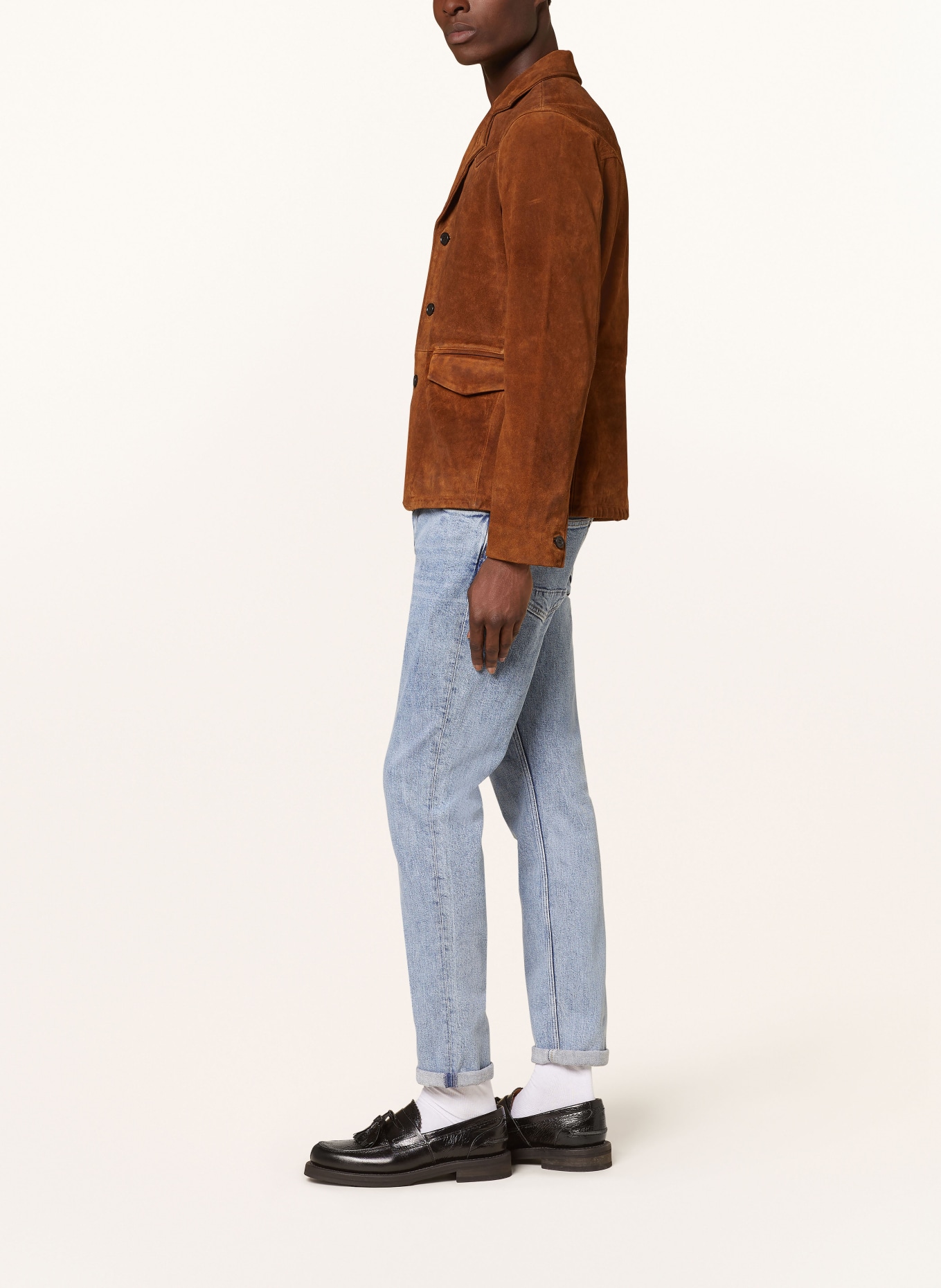 ALLSAINTS Jeans REX Slim Fit, Farbe: 2999 Vintage Indigo (Bild 4)