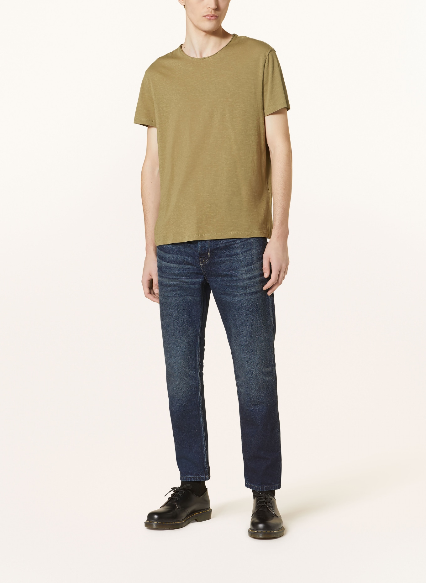 ALLSAINTS T-shirt FIGURE, Color: OLIVE (Image 2)