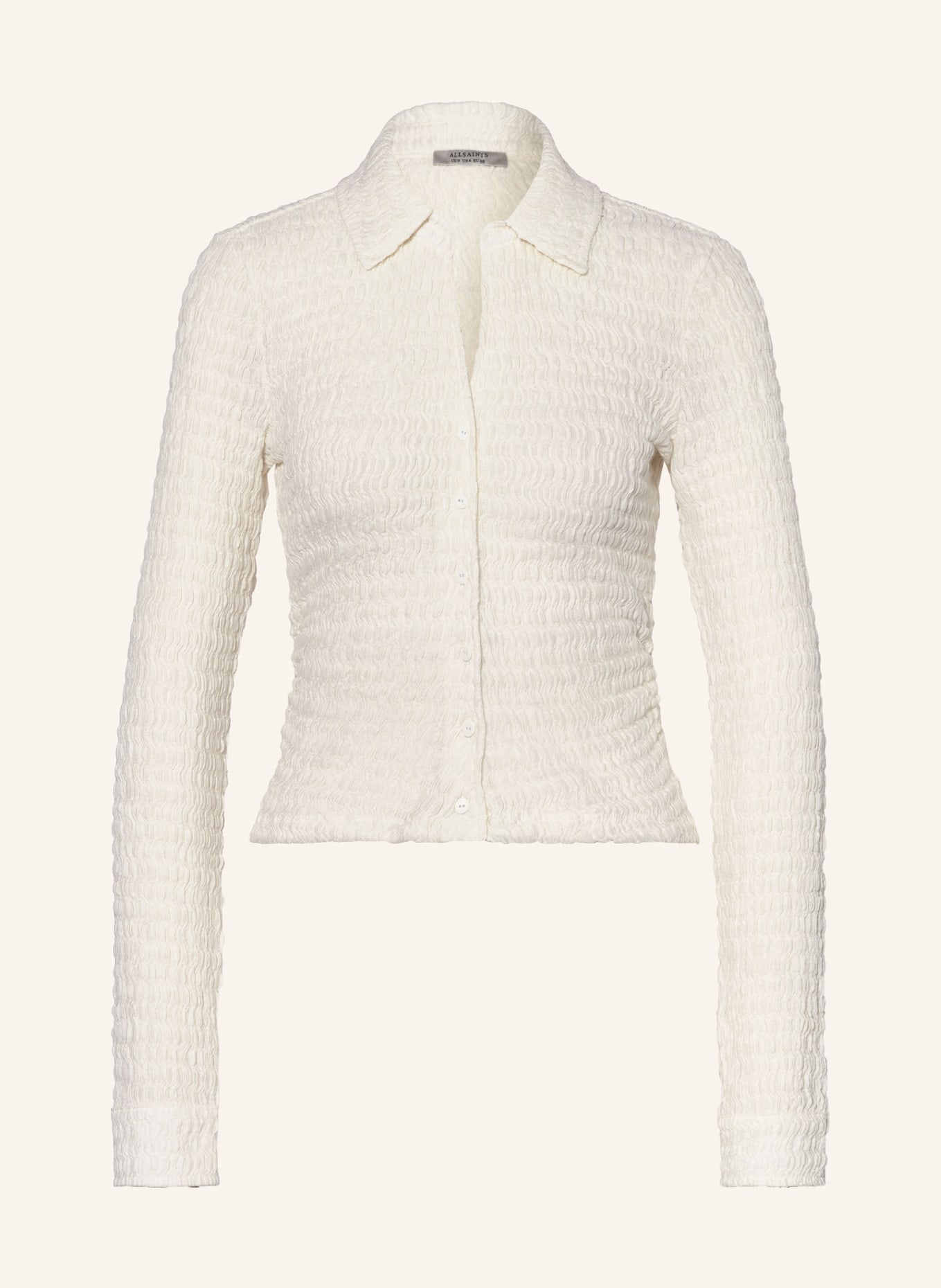 ALLSAINTS Jersey blouse CONNIE, Color: ECRU (Image 1)