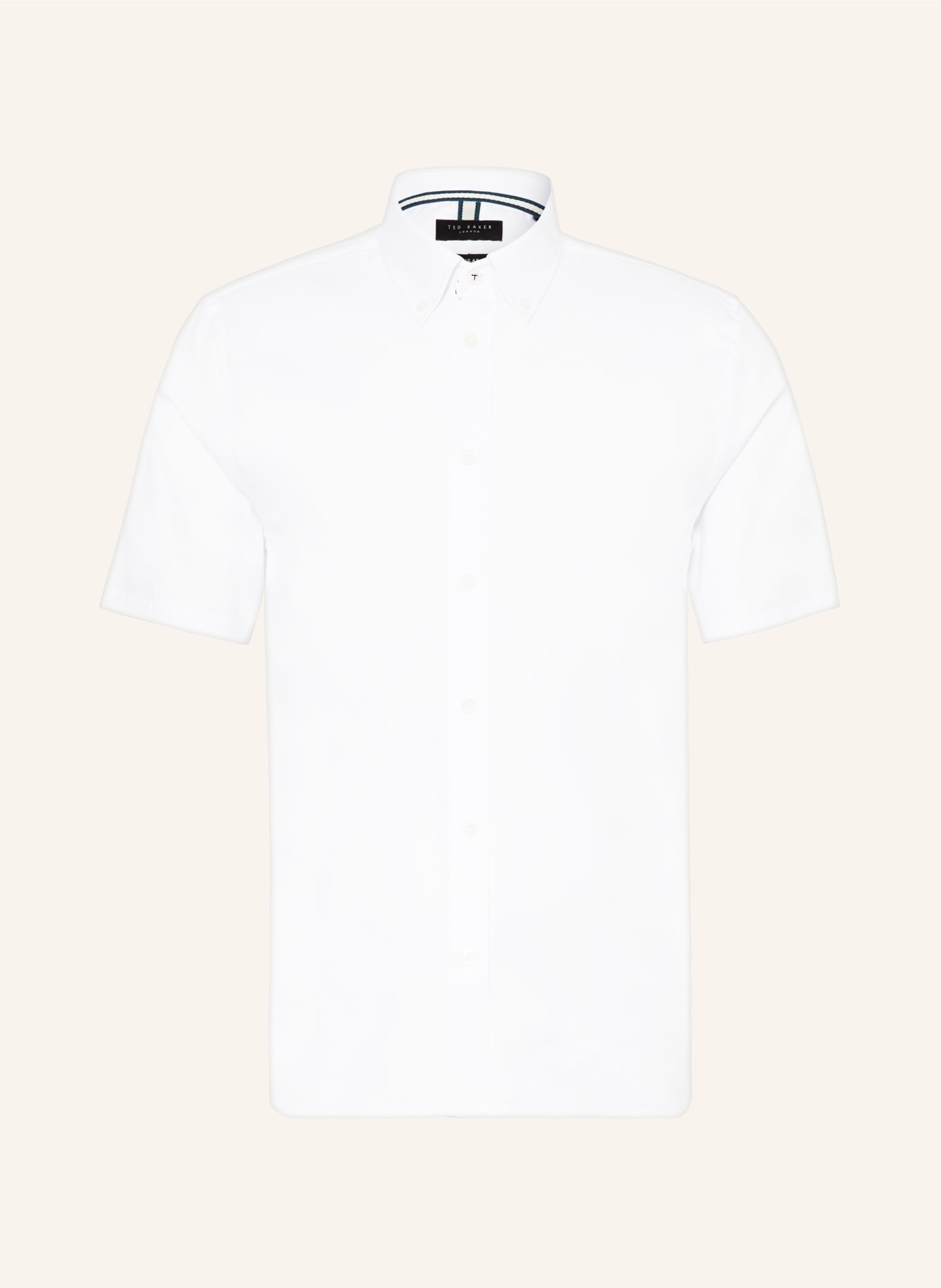 TED BAKER Kurzarm-Hemd ALDGTE Regular Fit, Farbe: WEISS (Bild 1)