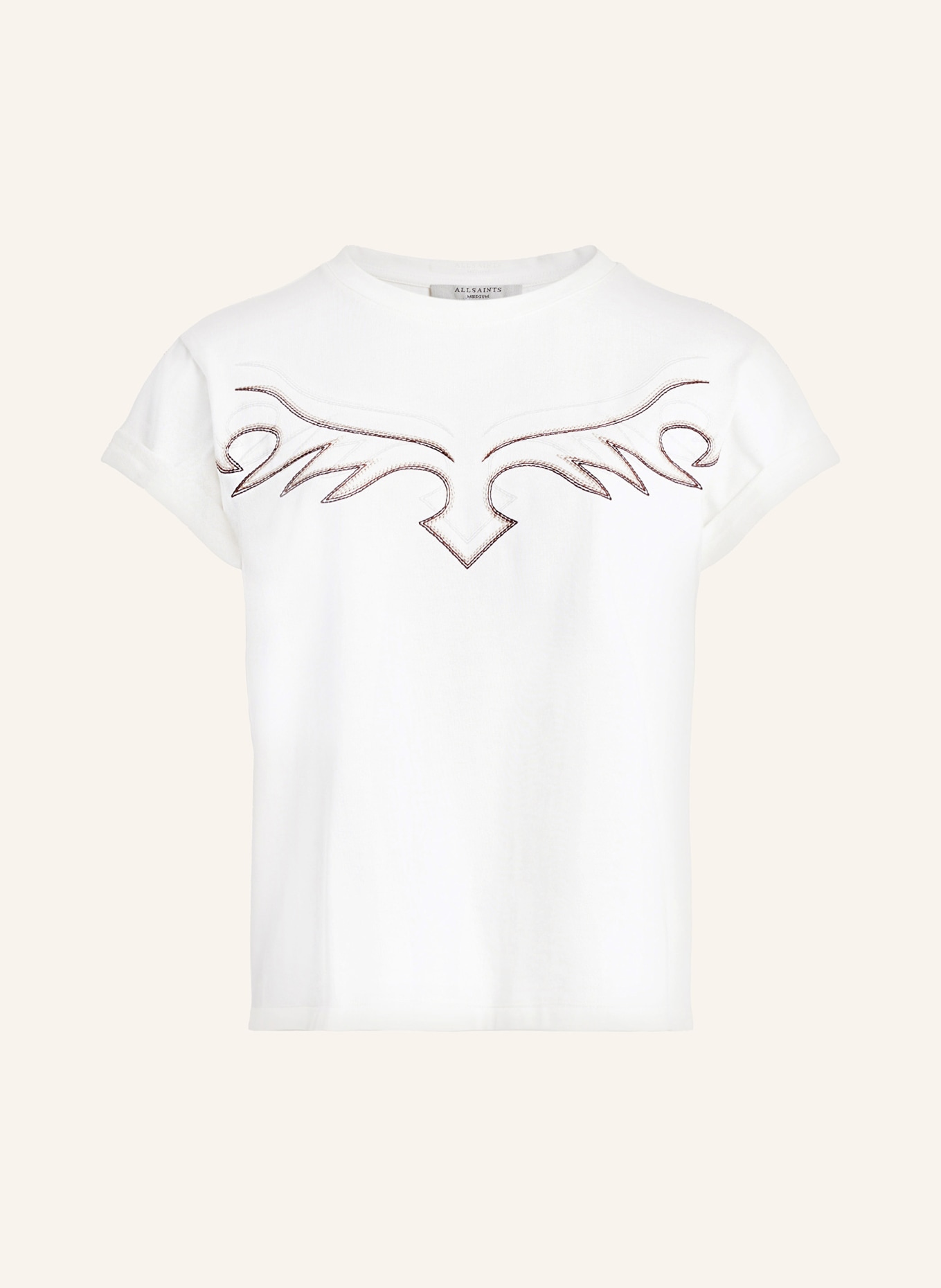 ALLSAINTS T-Shirt RANDAL ANNA, Farbe: WEISS (Bild 1)
