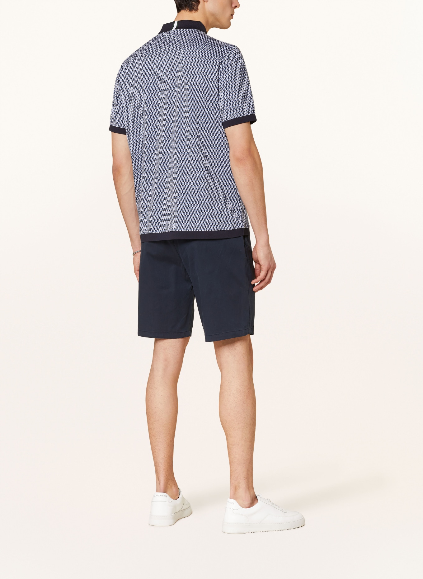 TED BAKER Jersey-Poloshirt SKELT Regular Fit, Farbe: BLAU/ DUNKELBLAU/ HELLBLAU (Bild 3)