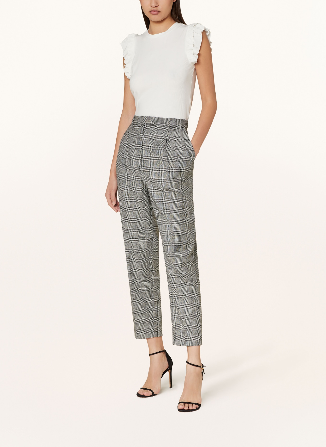 TED BAKER Trousers JOMMIAL, Color: GRAY/ LIGHT GRAY/ BLACK (Image 2)