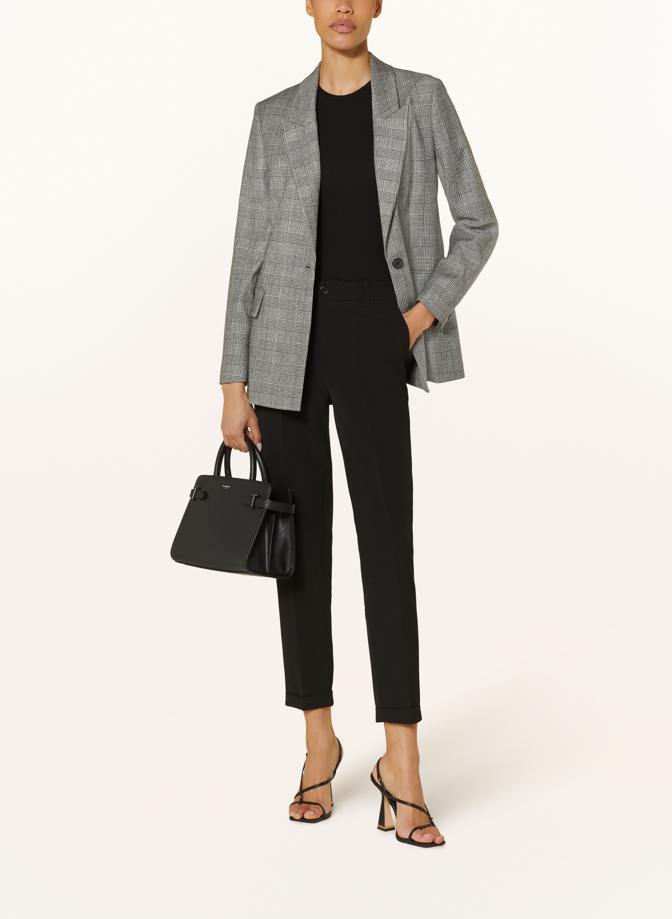 TED BAKER Tweed blazer JOMMIA, Color: BLACK/ WHITE (Image 2)