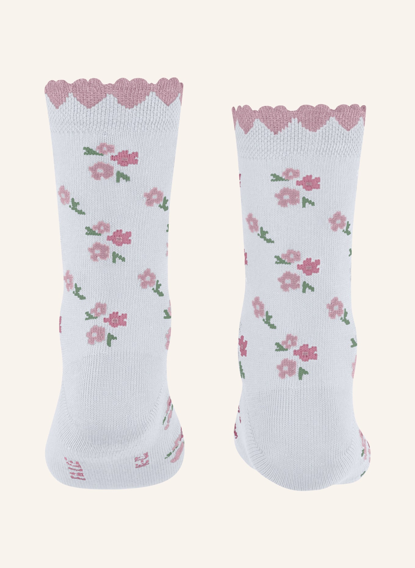 FALKE Socken DITSY FLOWERS, Farbe: 2000 WHITE (Bild 2)