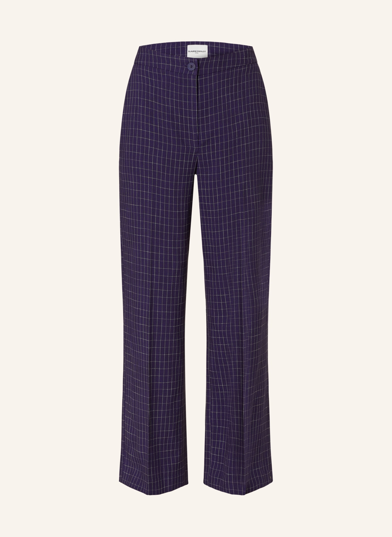 CLAUDIE PIERLOT Spodnie garniturowe, Kolor: GRANATOWY (Obrazek 1)