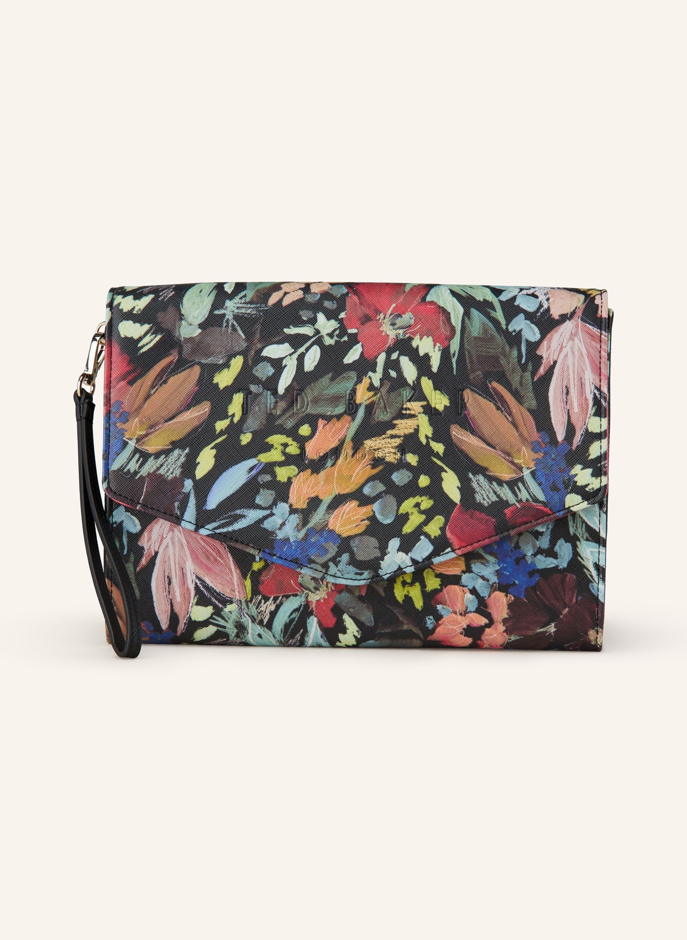 TED BAKER Clutch BEININA, Color: BLACK/ GREEN/ LIGHT RED (Image 1)