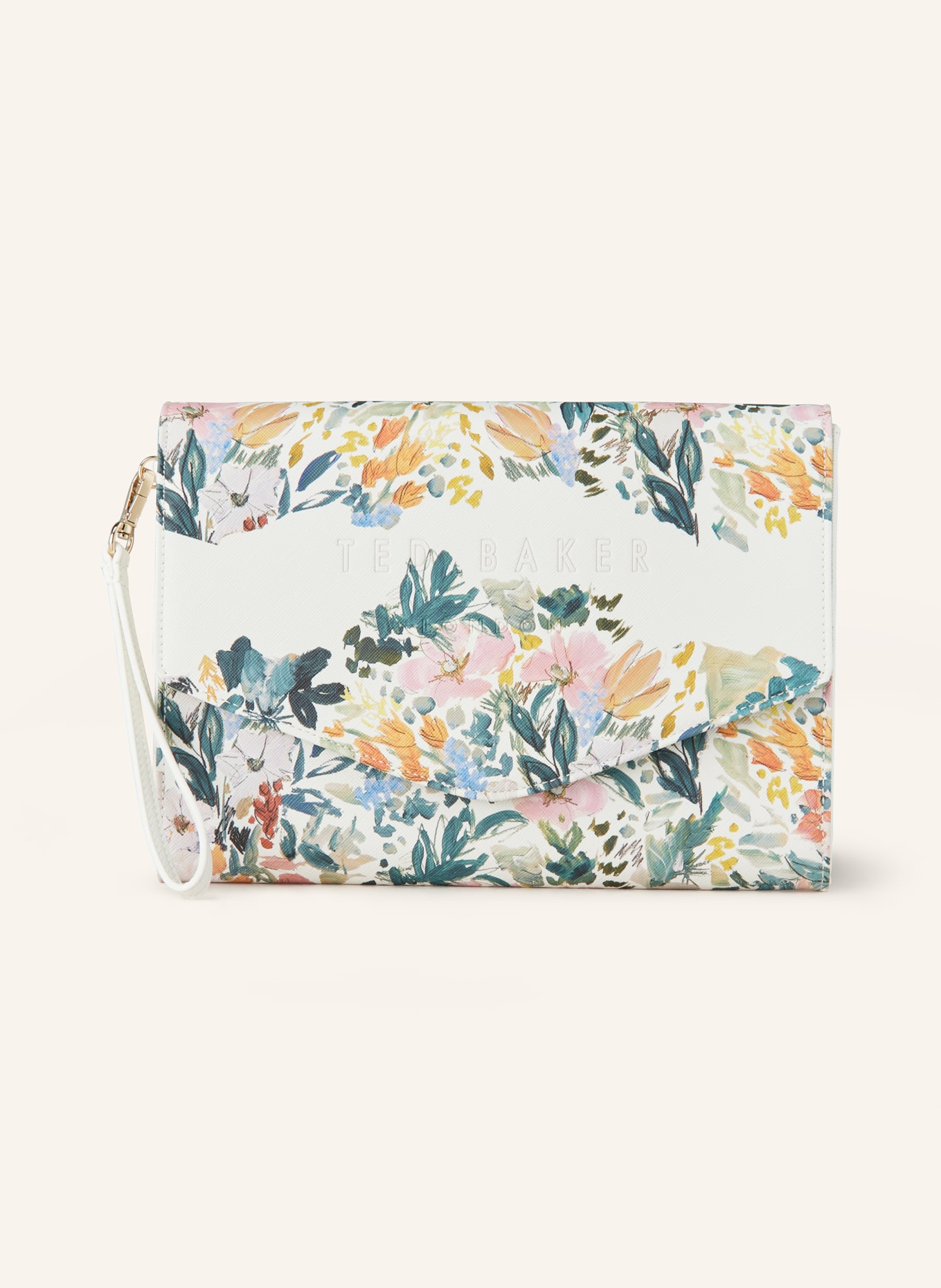 TED BAKER Clutch ABBBI, Color: WHITE/ TEAL/ PINK (Image 1)
