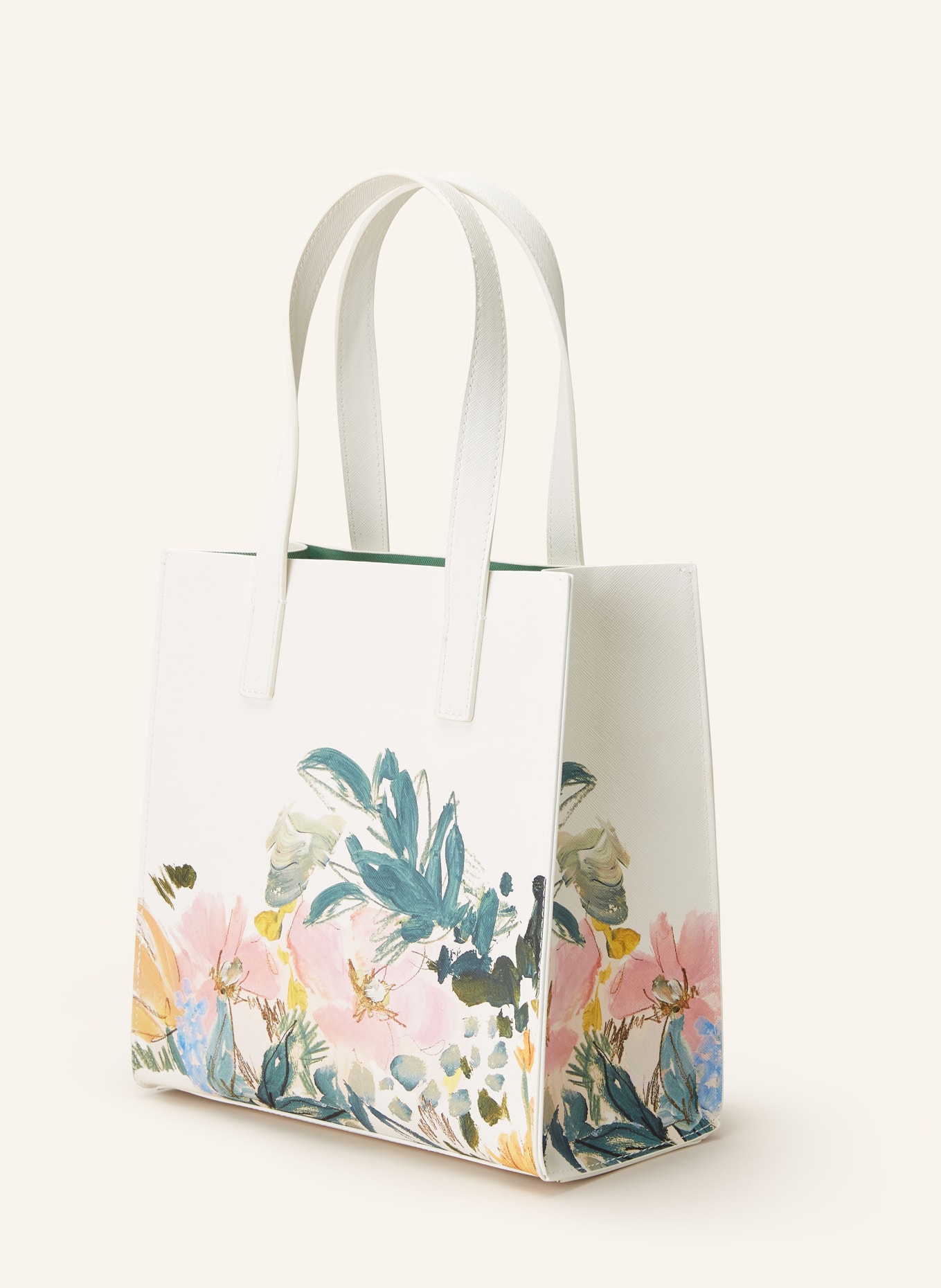 TED BAKER Shopper MEAKON SMALL, Color: WHITE/ PINK/ TEAL (Image 2)