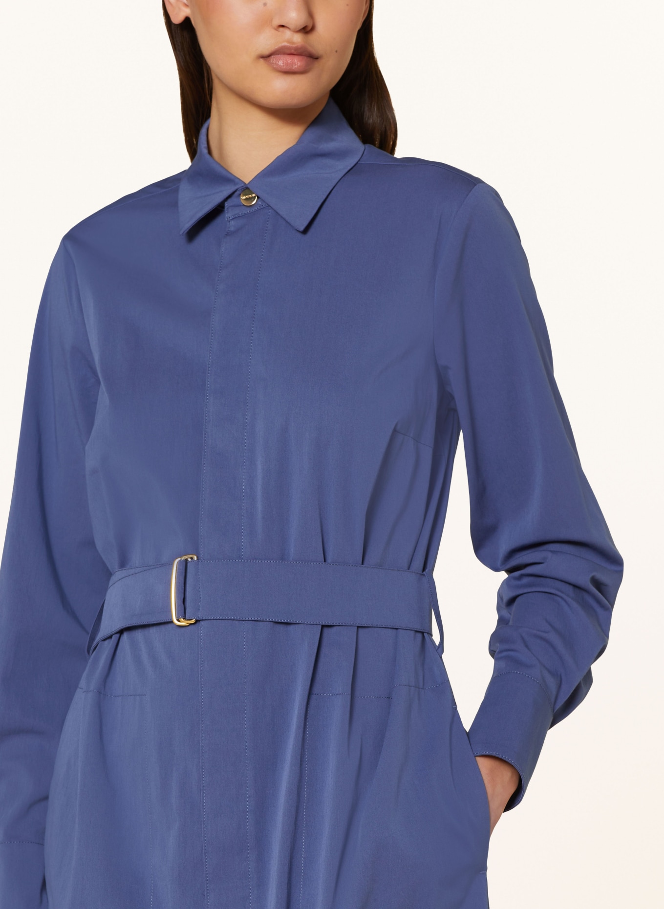 VANILIA Shirt dress, Color: LIGHT BLUE (Image 4)