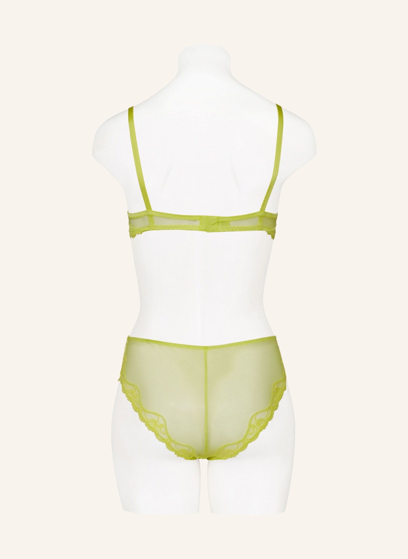 ANDRES SARDA Push-up bra EVE, Color: NEON GREEN (Image 3)