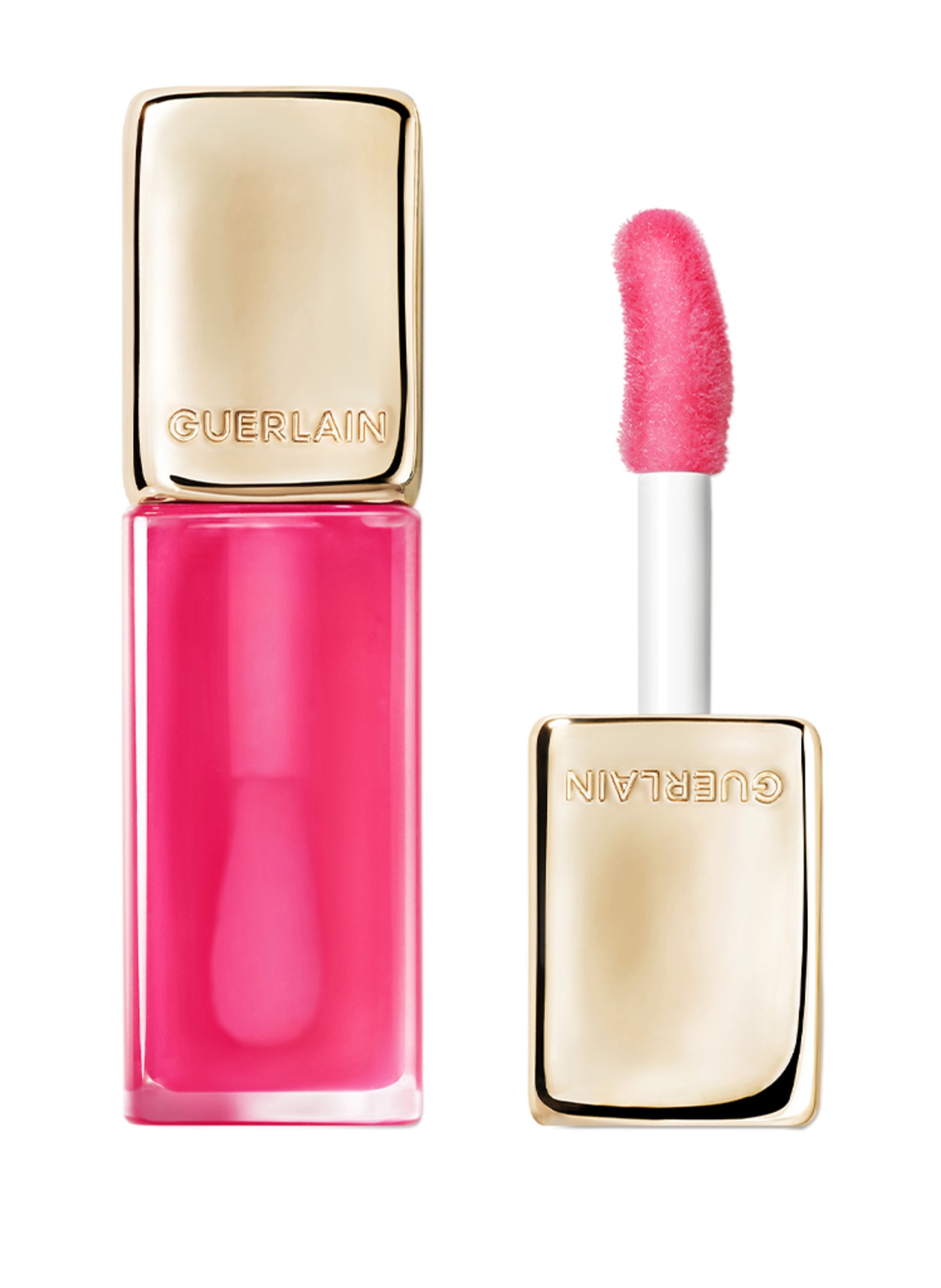 GUERLAIN KISS KISS BEE GLOW OIL: 458 POP ROSE GLOW