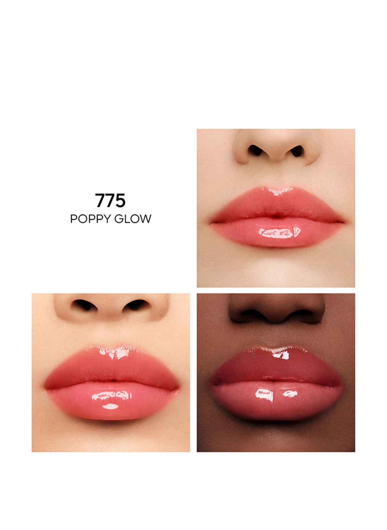 GUERLAIN KISS KISS BEE GLOW OIL: 775 POPPY GLOW