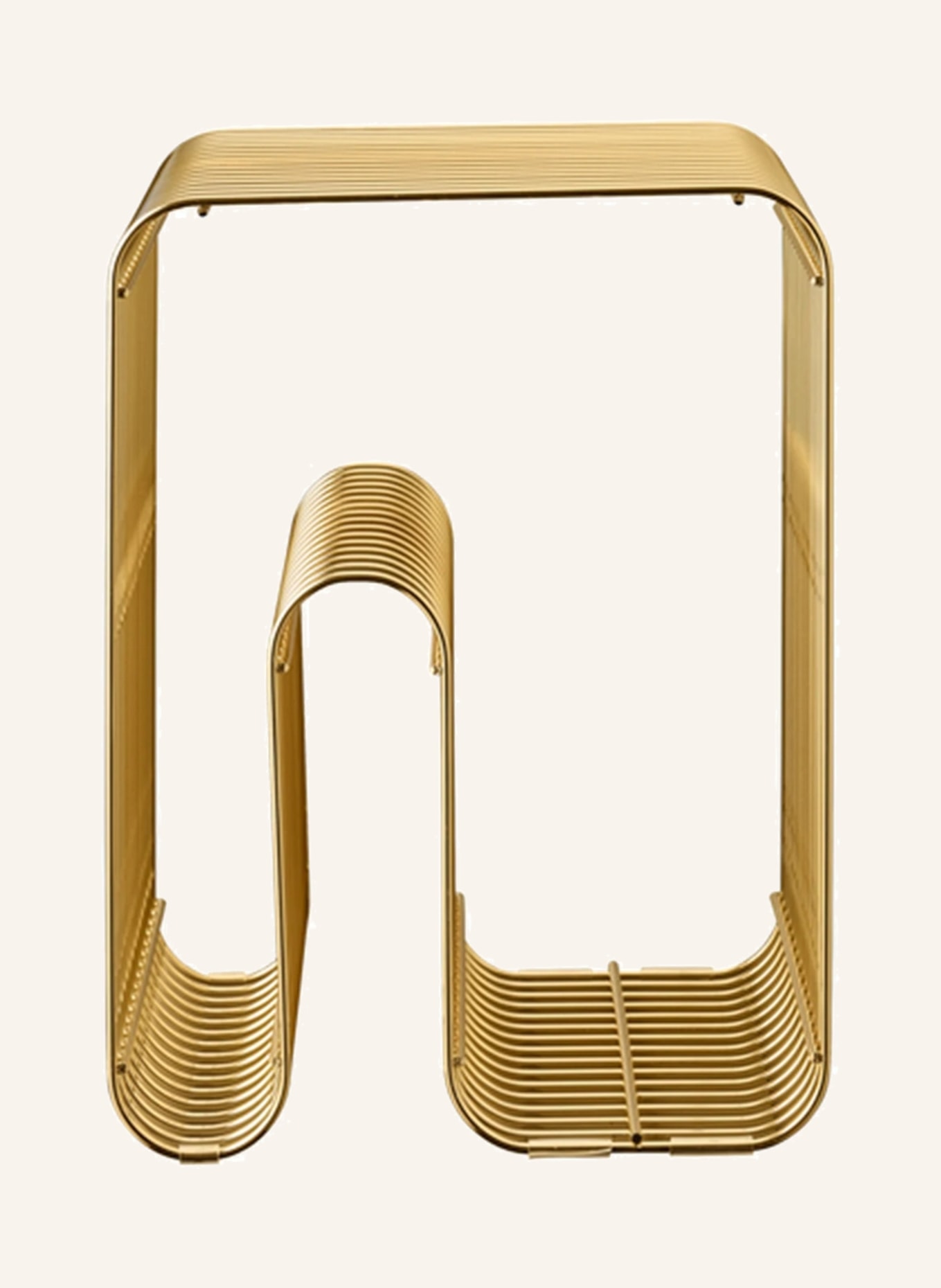 AYTM Side table CURVA, Color: GOLD (Image 1)