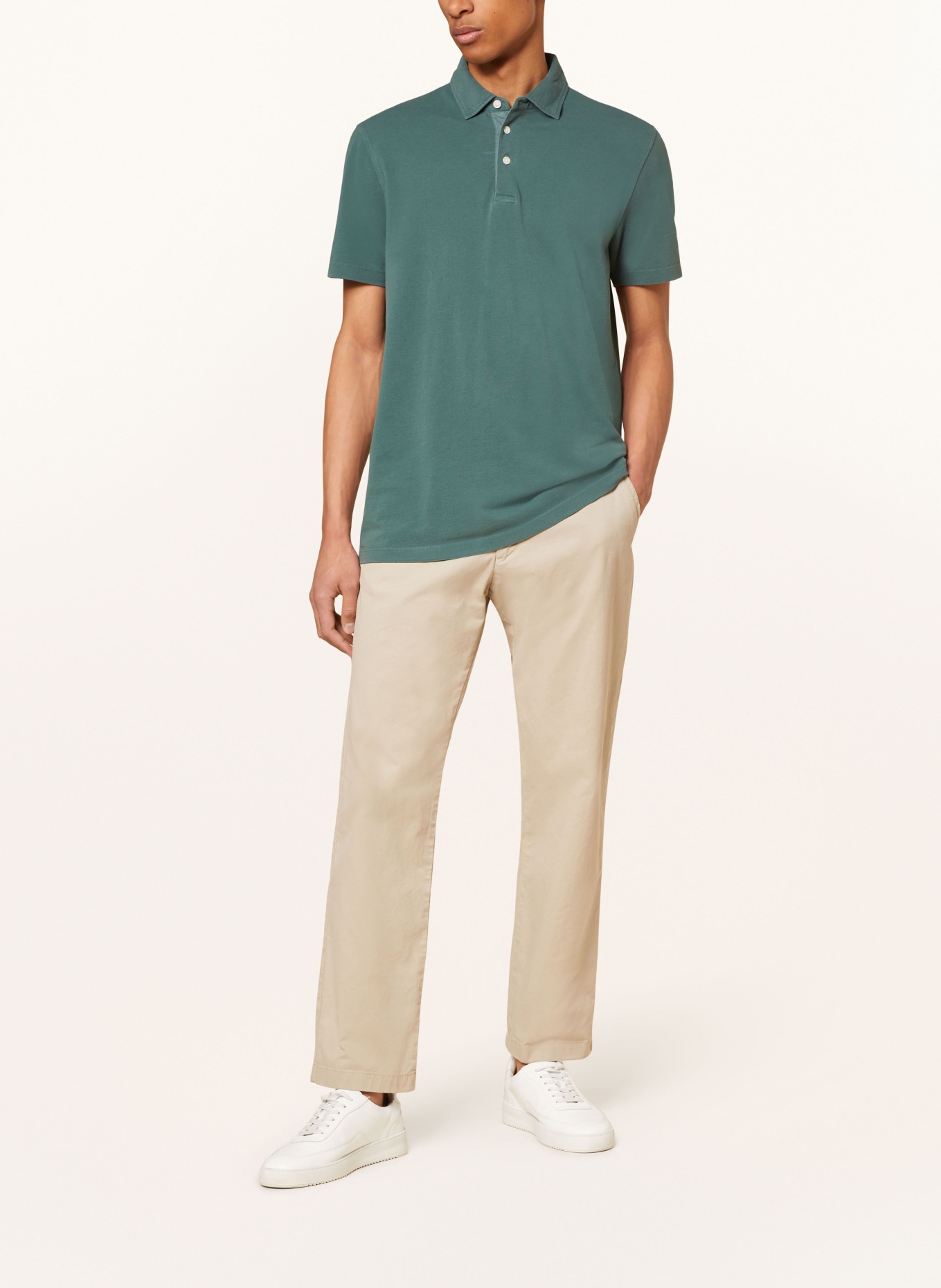 OLYMP Jersey-Poloshirt Level Five body fit, Farbe: GRÜN (Bild 2)
