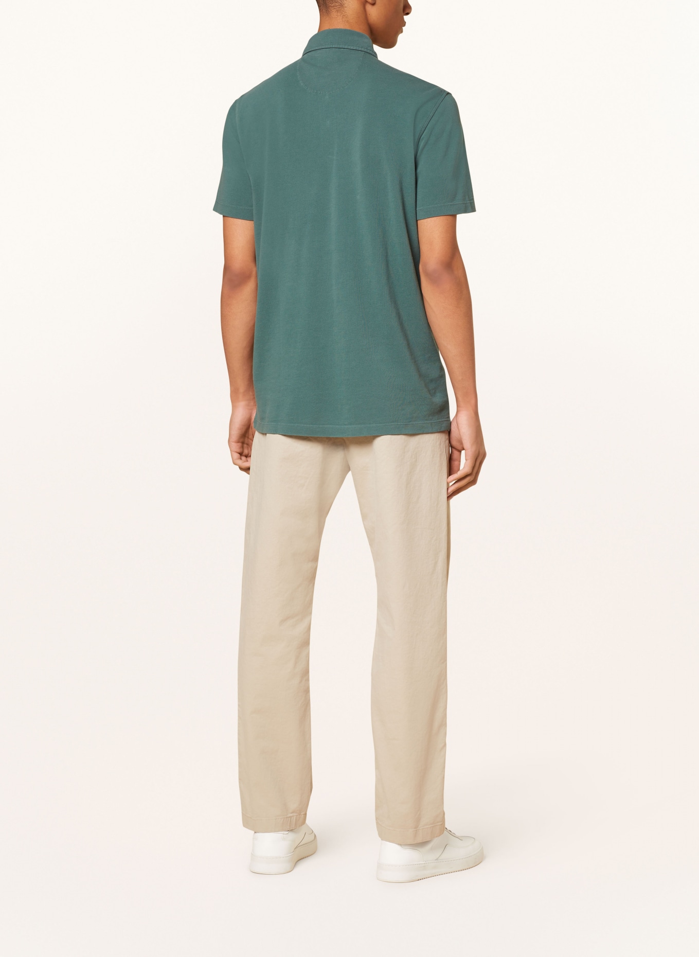 OLYMP Jersey-Poloshirt Level Five body fit, Farbe: GRÜN (Bild 3)