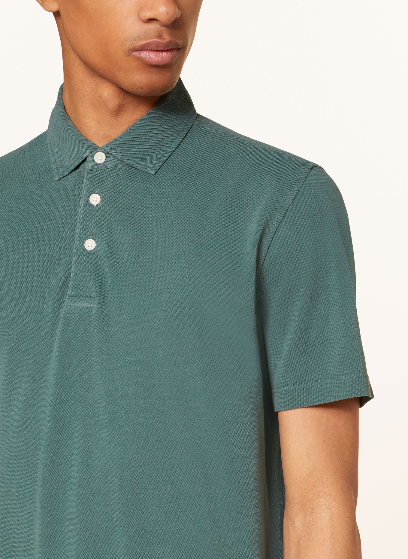 OLYMP Jersey-Poloshirt Level Five casual fit, Farbe: GRÜN (Bild 4)