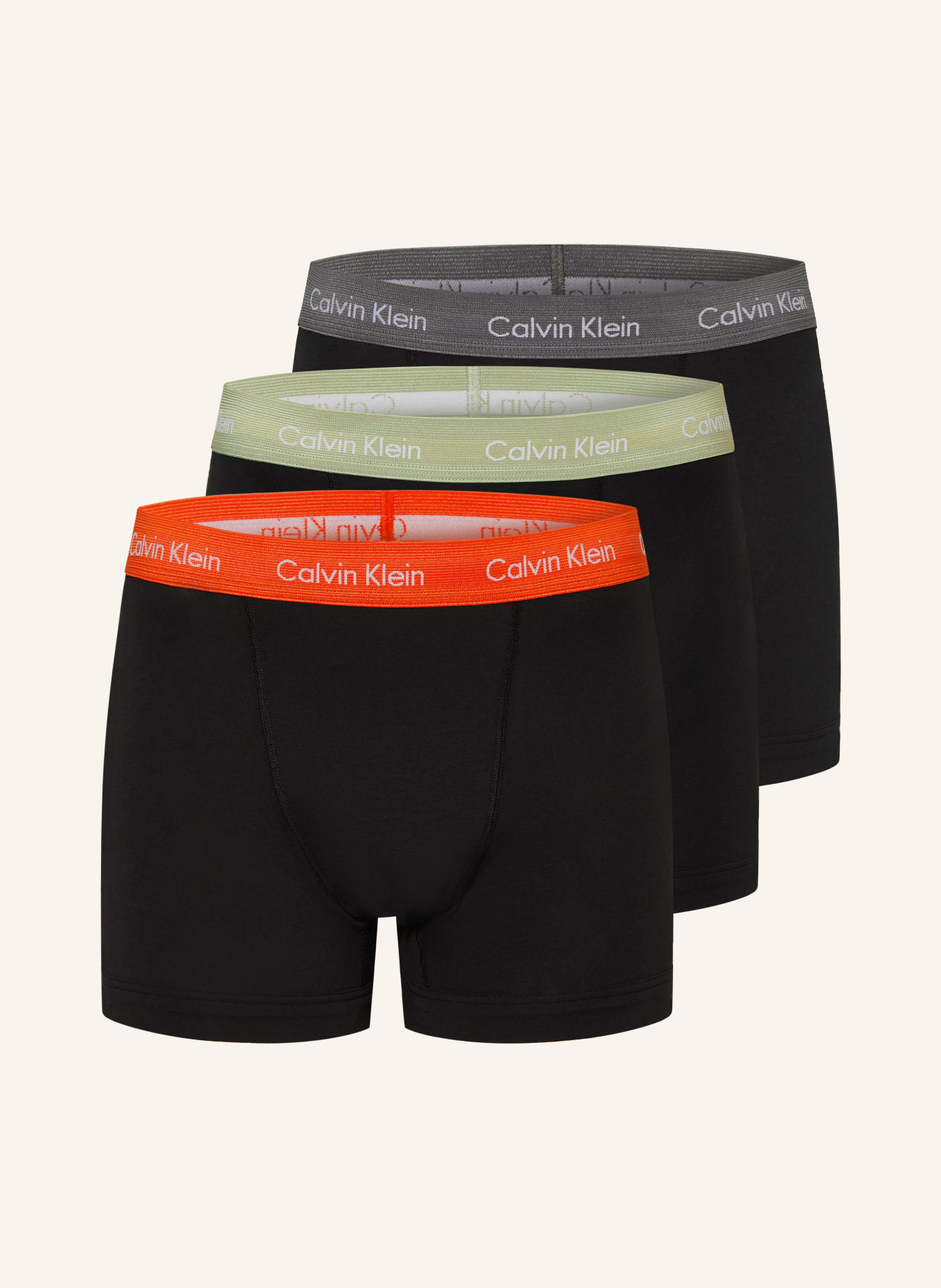 Calvin Klein Bokserki COTTON STRETCH, 3 szt. , Kolor: CZARNY (Obrazek 1)
