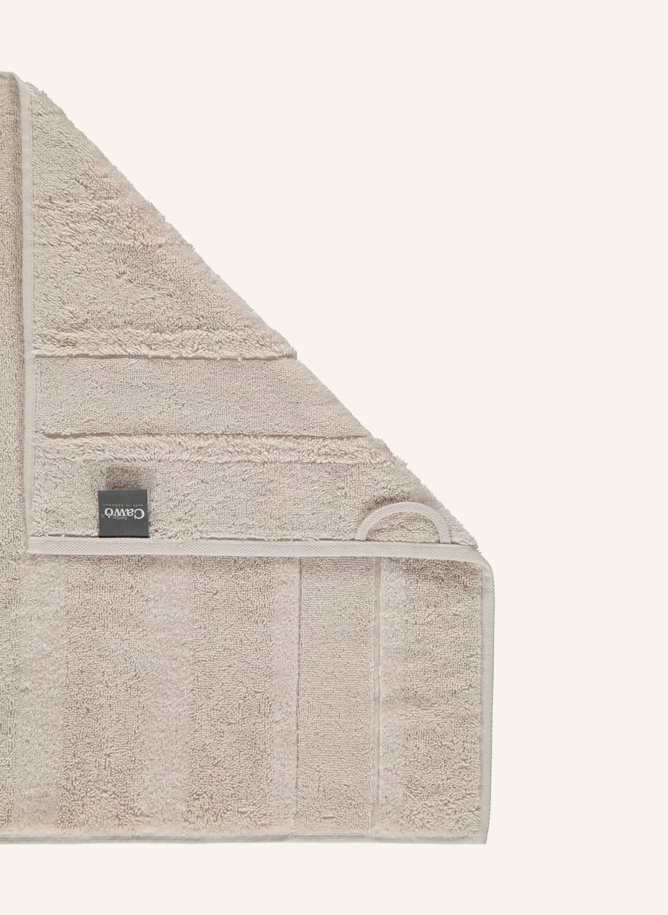 Cawö Handtuch NOBLESSE: HELLBRAUN